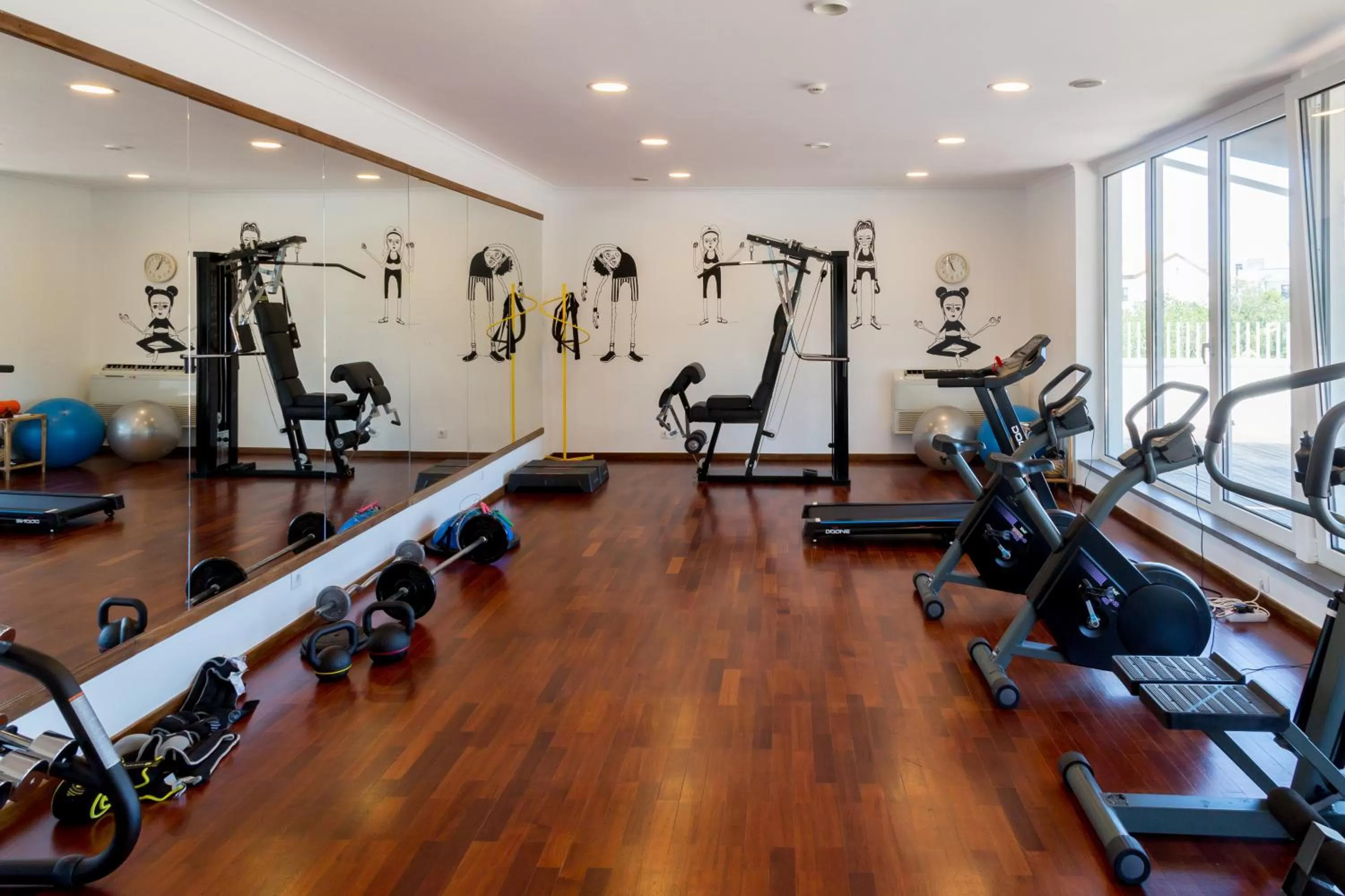 Fitness centre/facilities in Hotel Sao Jose