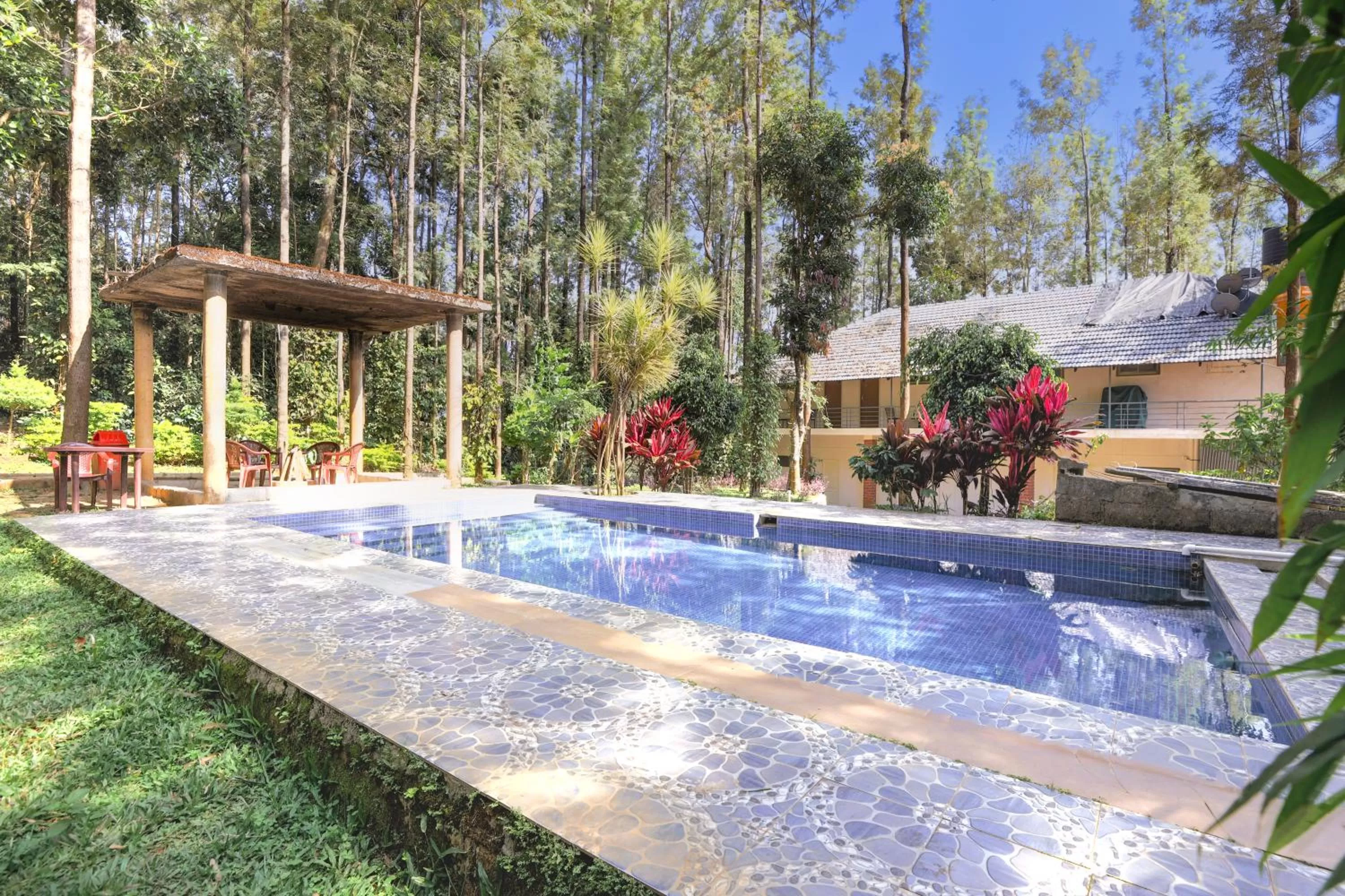 Swimming Pool in The Spectrum Resort, Chikmagalur