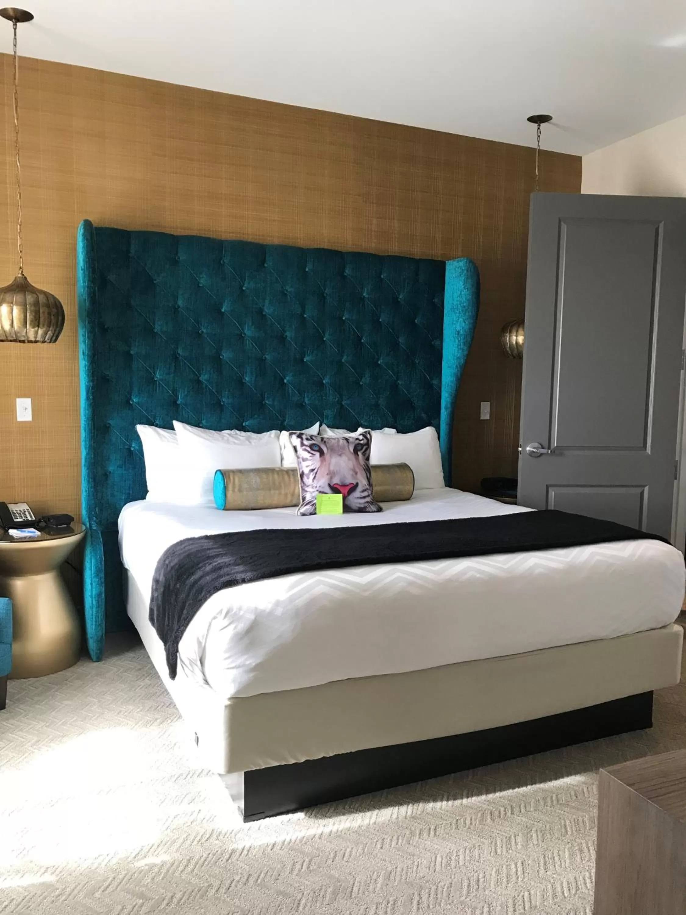 Bedroom, Bed in The Guest House at Graceland