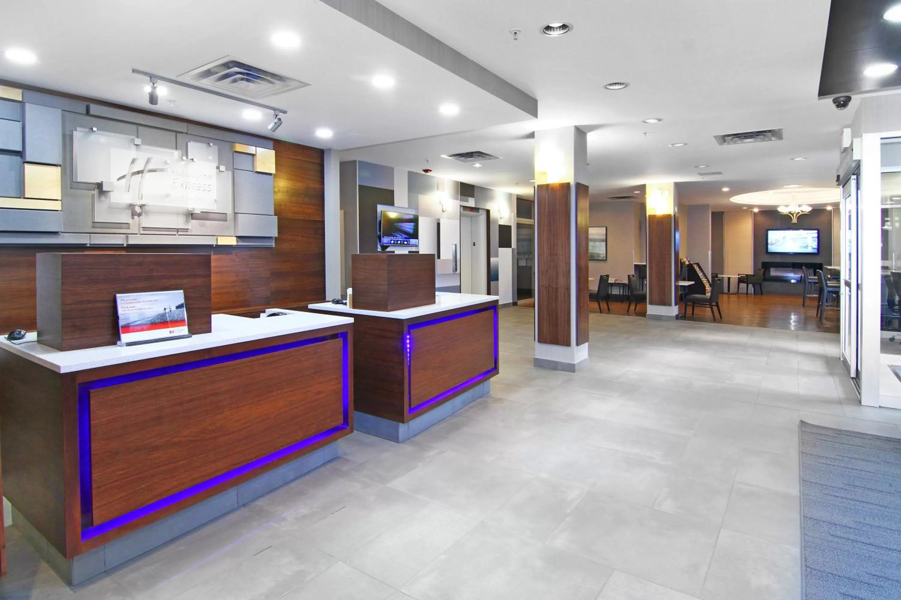 Property building in Holiday Inn Express and Suites Calgary by IHG