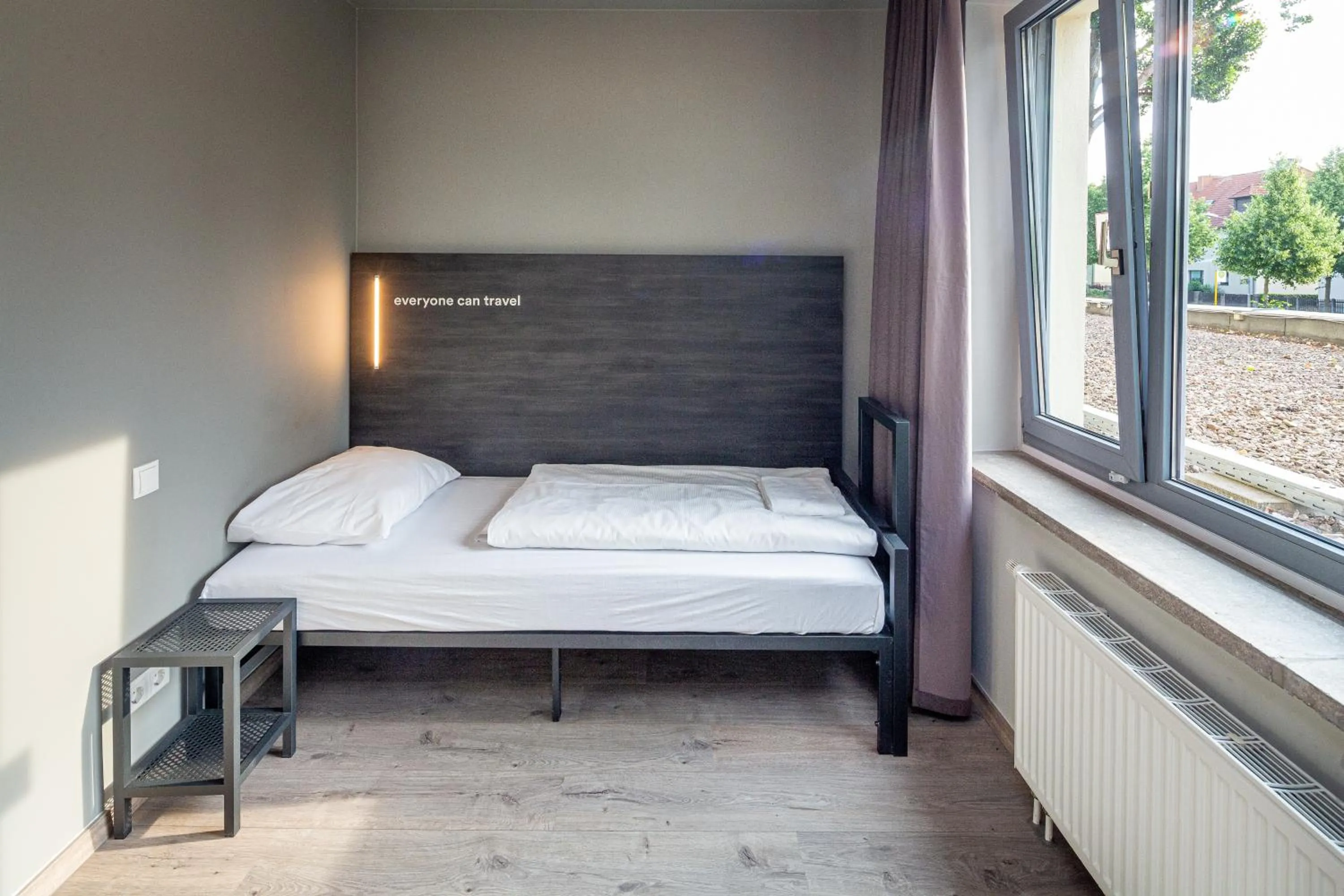 Bed in a&o Weimar