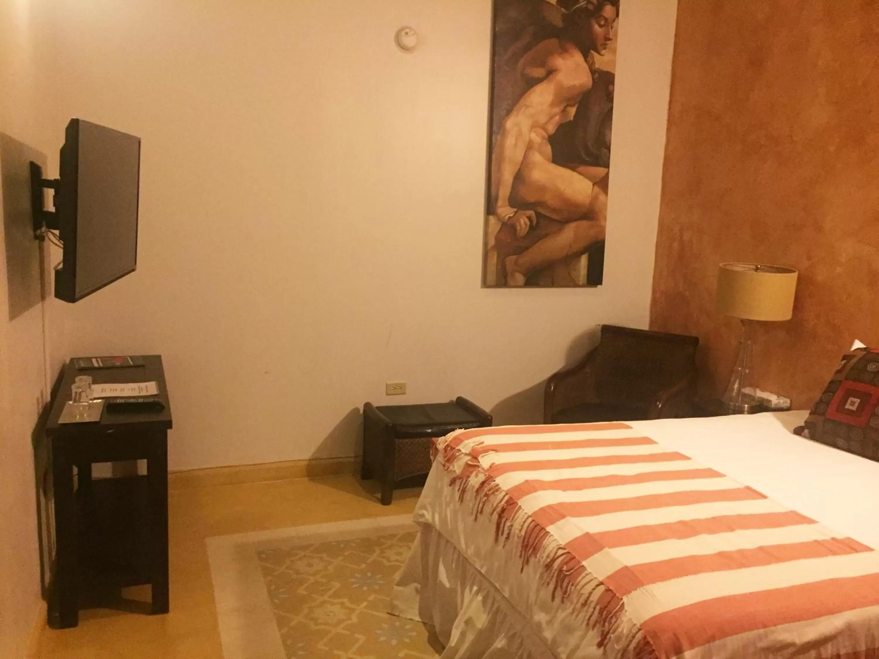 Bed in La Terraza de San Juan