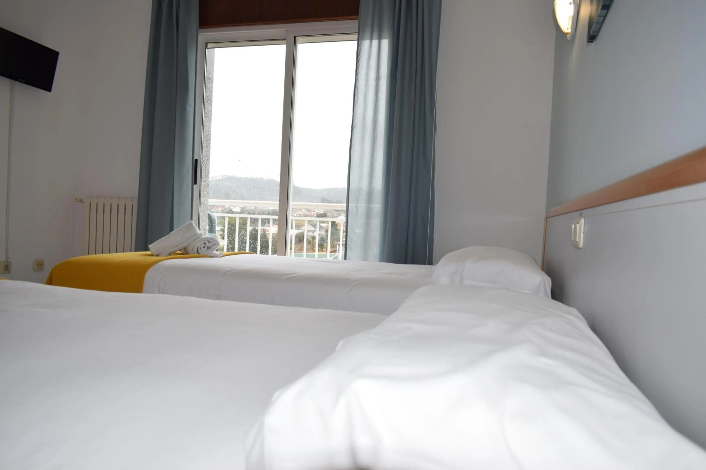 Bed in Hotel Xunca Blanca