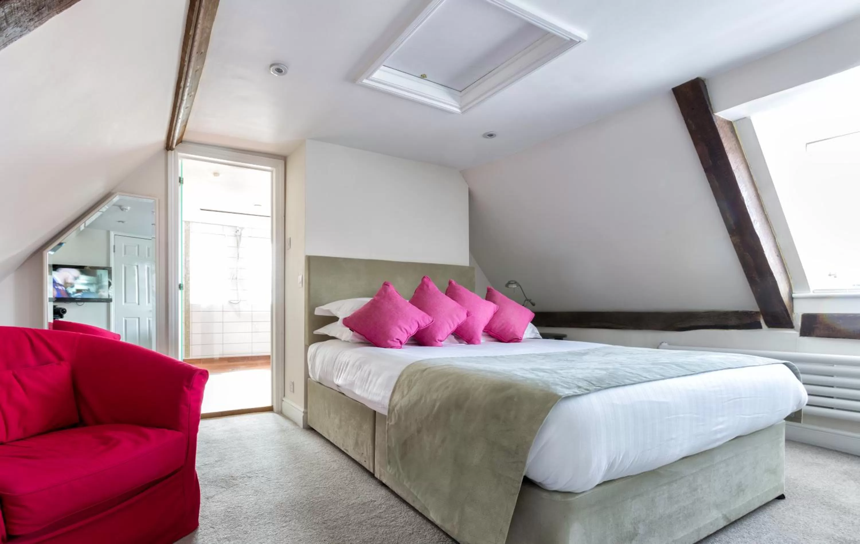 Bed in The Bell Inn Hotel