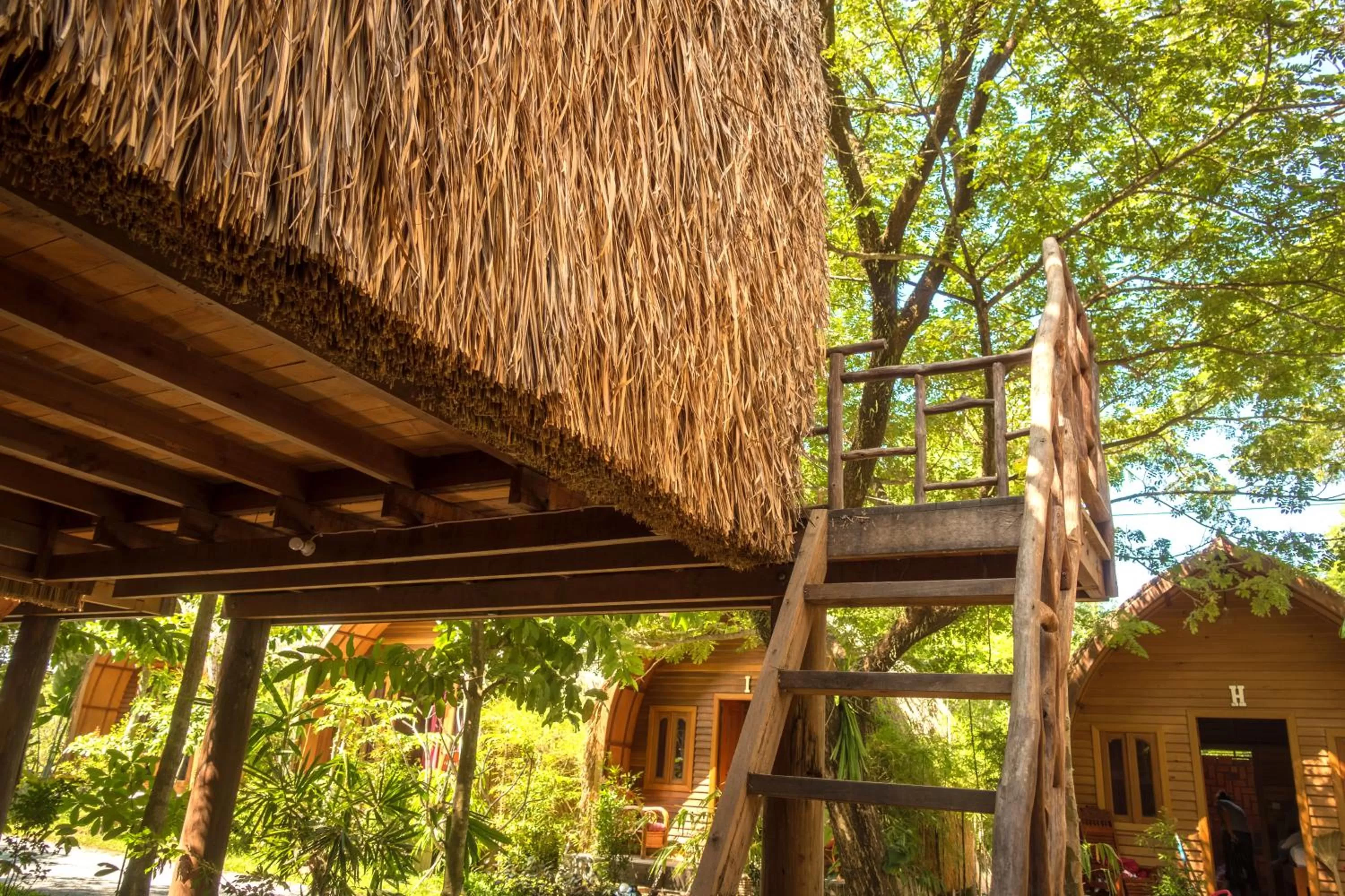Photo of the whole room in Bamboo Bungalow