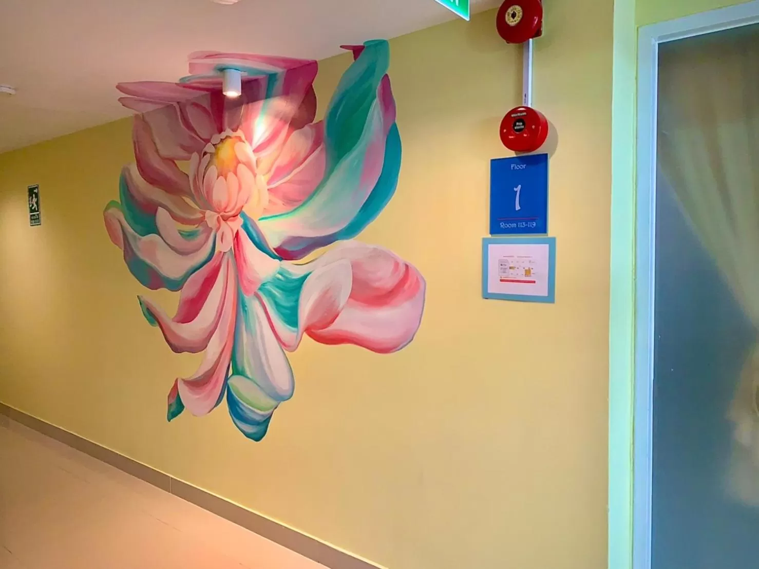 Decorative detail in Salin Home Hotel Ramkhamhaeng