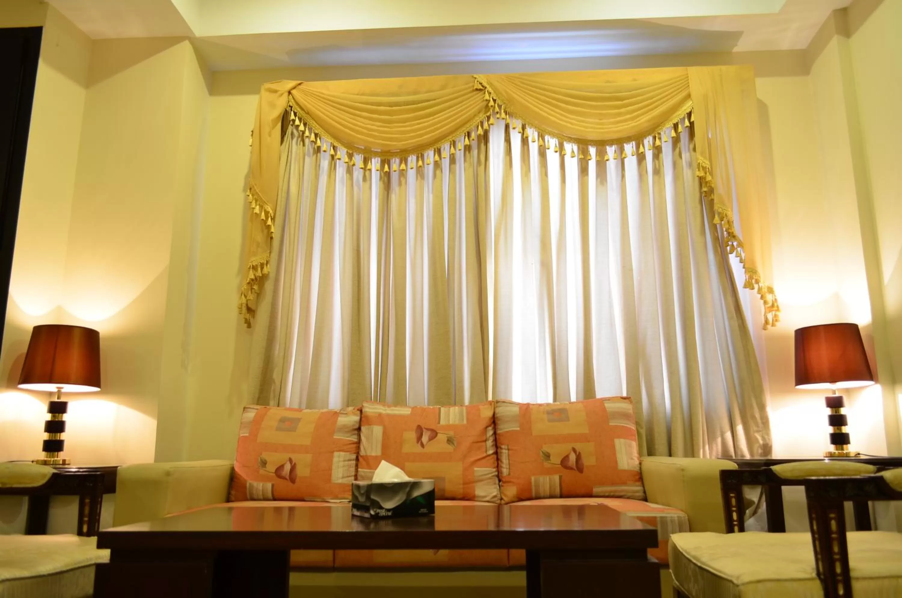 Seating area in Hotel Multan Continental