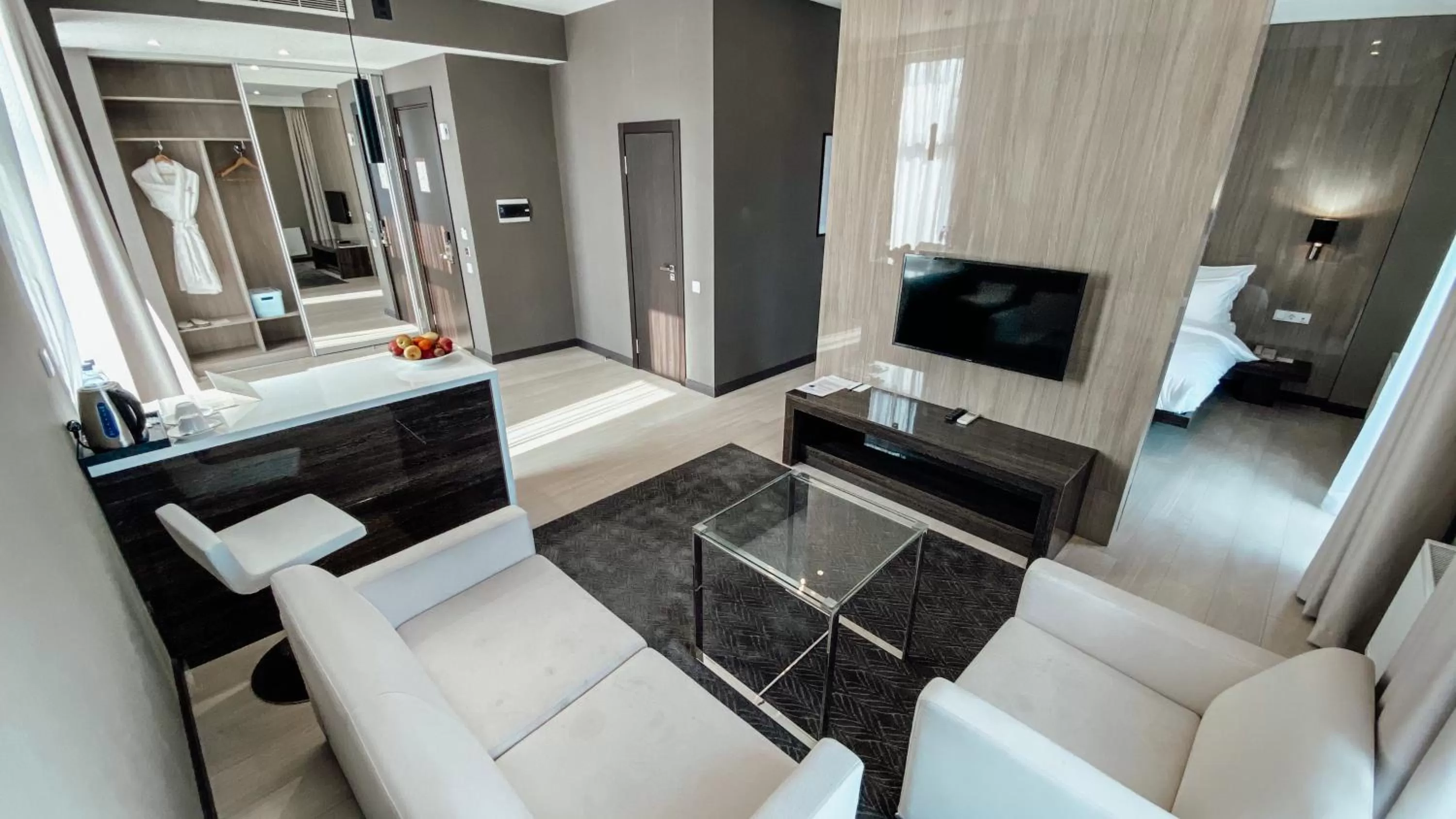 Seating area in Resident City Hotel