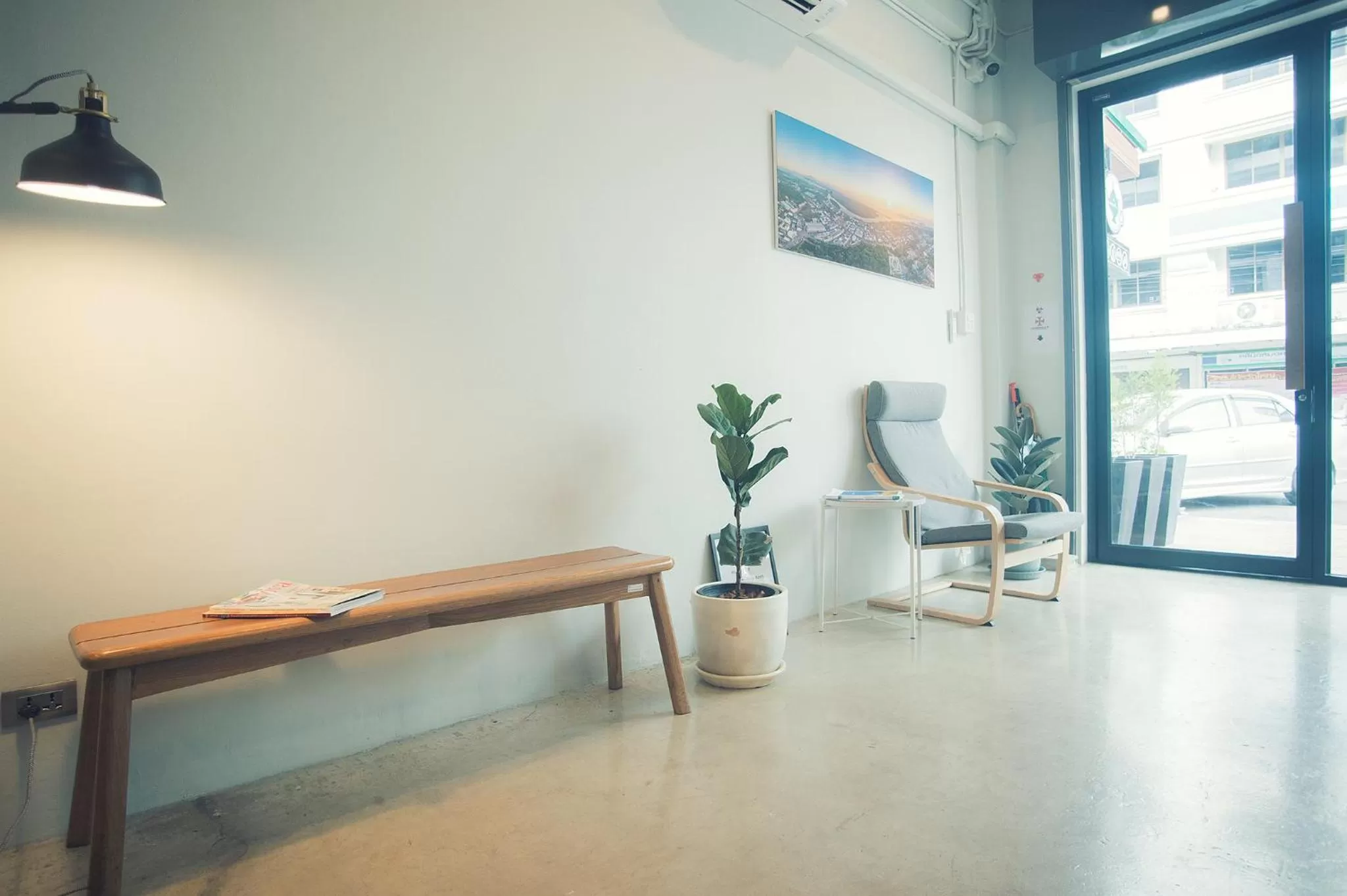 Lobby or reception in Into the town krabi