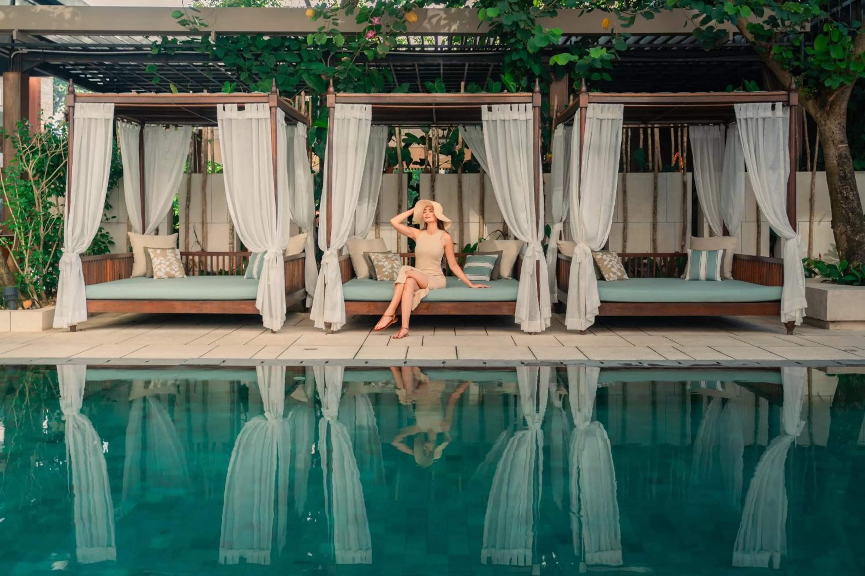 Swimming pool in Maison Aurelia Sanur, Bali - By Préférence