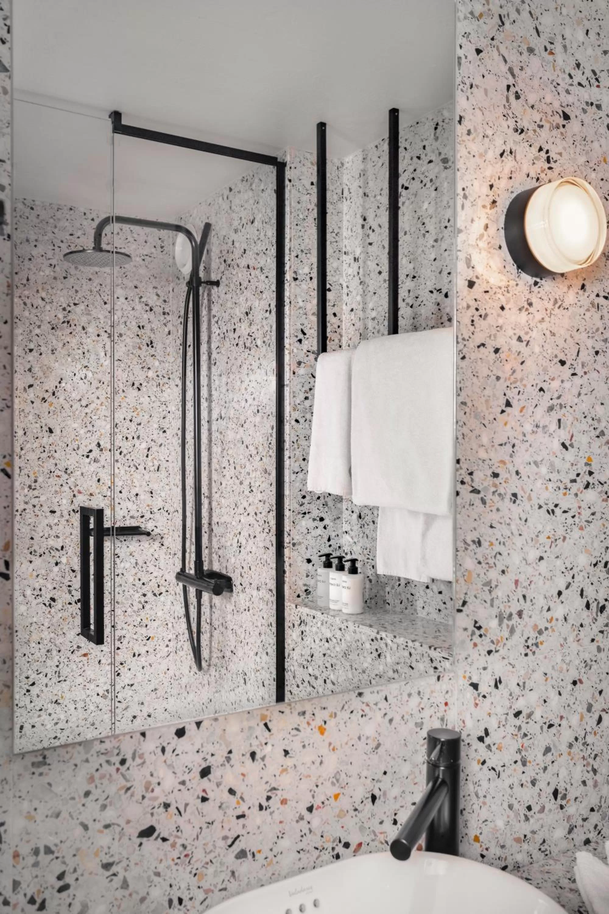 Bathroom in Blique by Nobis, Stockholm, a Member of Design Hotels™