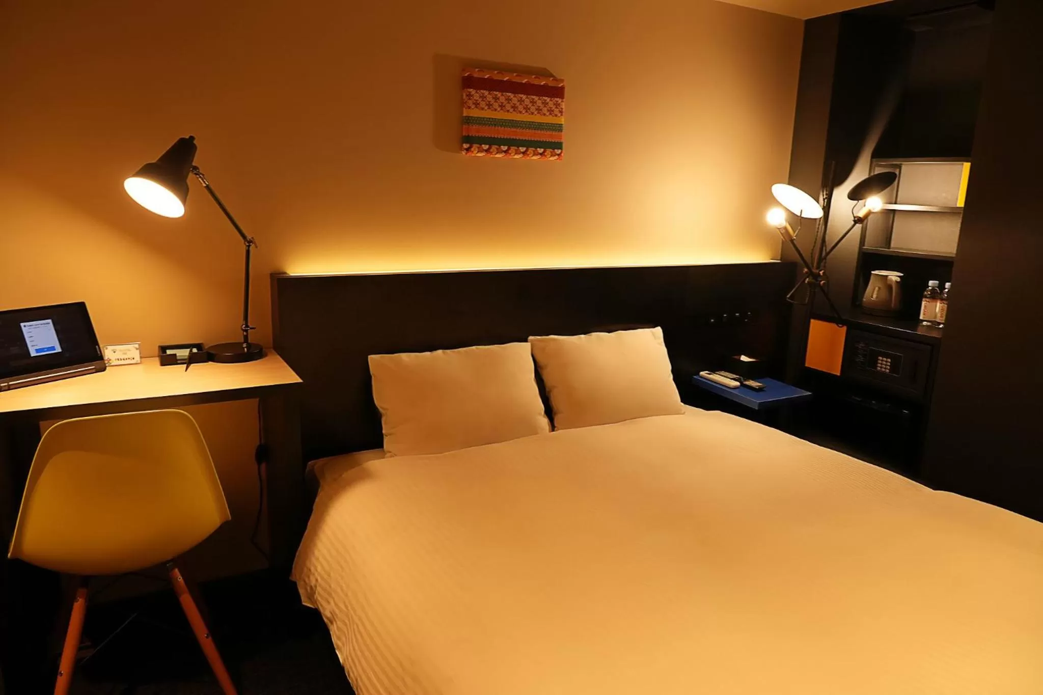 Bed in NPlus Hotel Higashikanda-akihabara