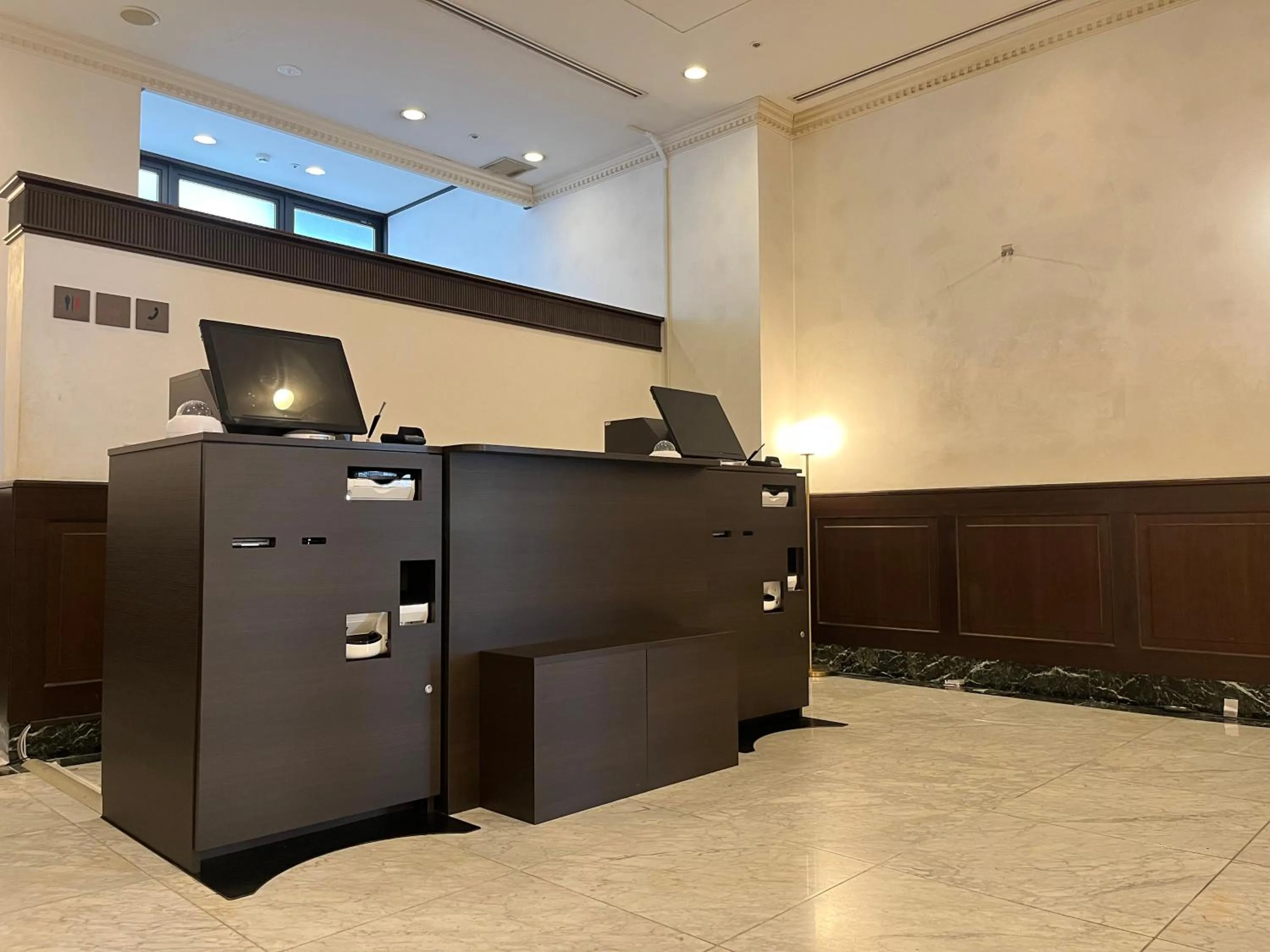 Lobby or reception in Plaza Hotel Premier