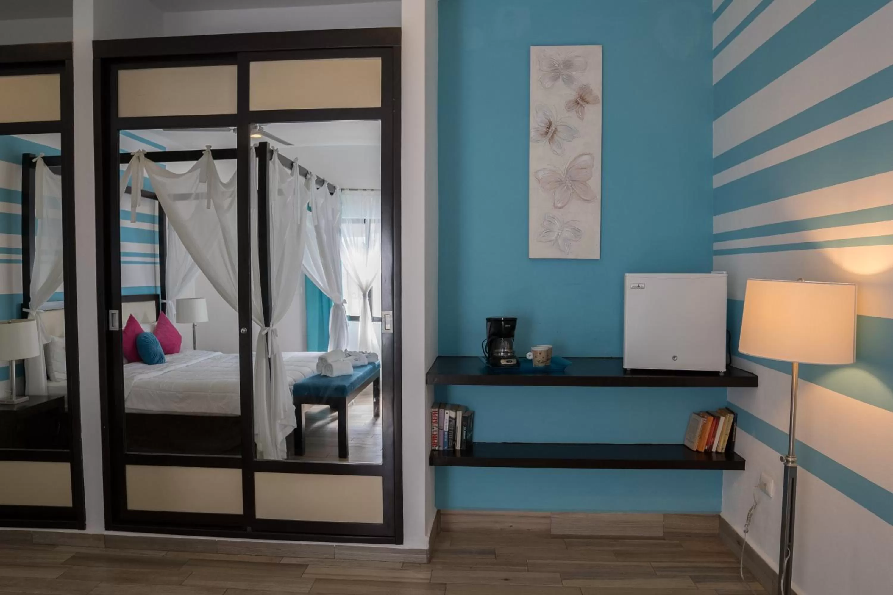 Bed in Posada Mariposa Boutique Hotel - 5th Avenue