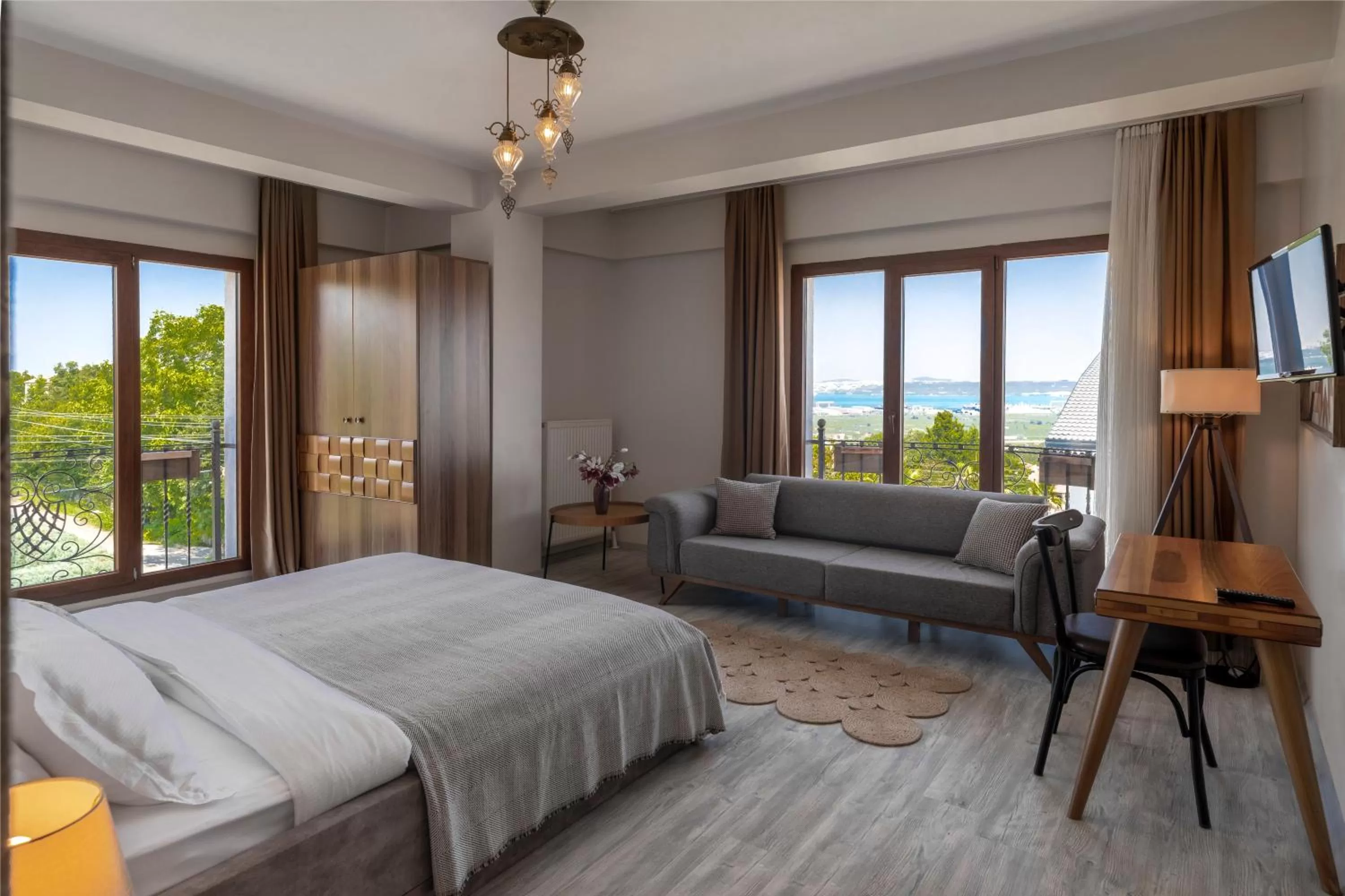 City view, View in Lagun Palas