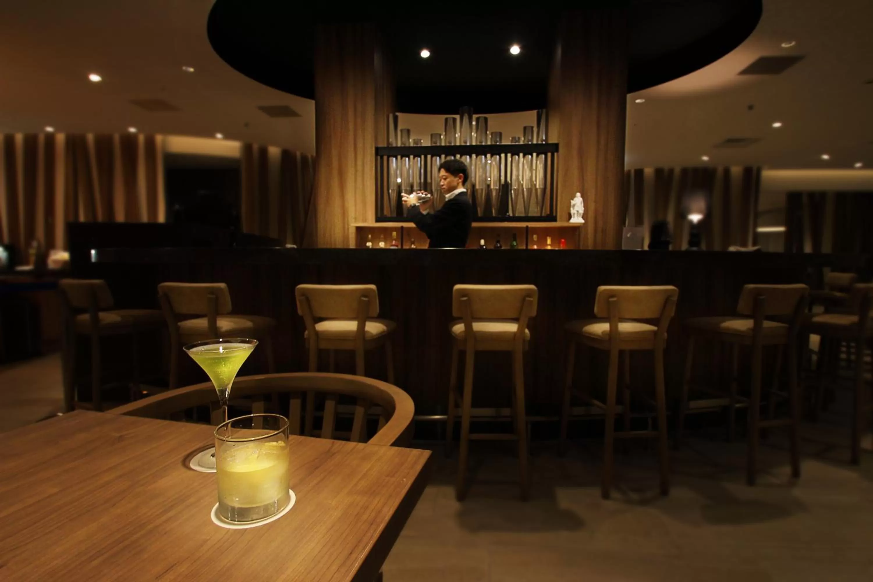 Lounge or bar in Hotel GrandBach Sendai