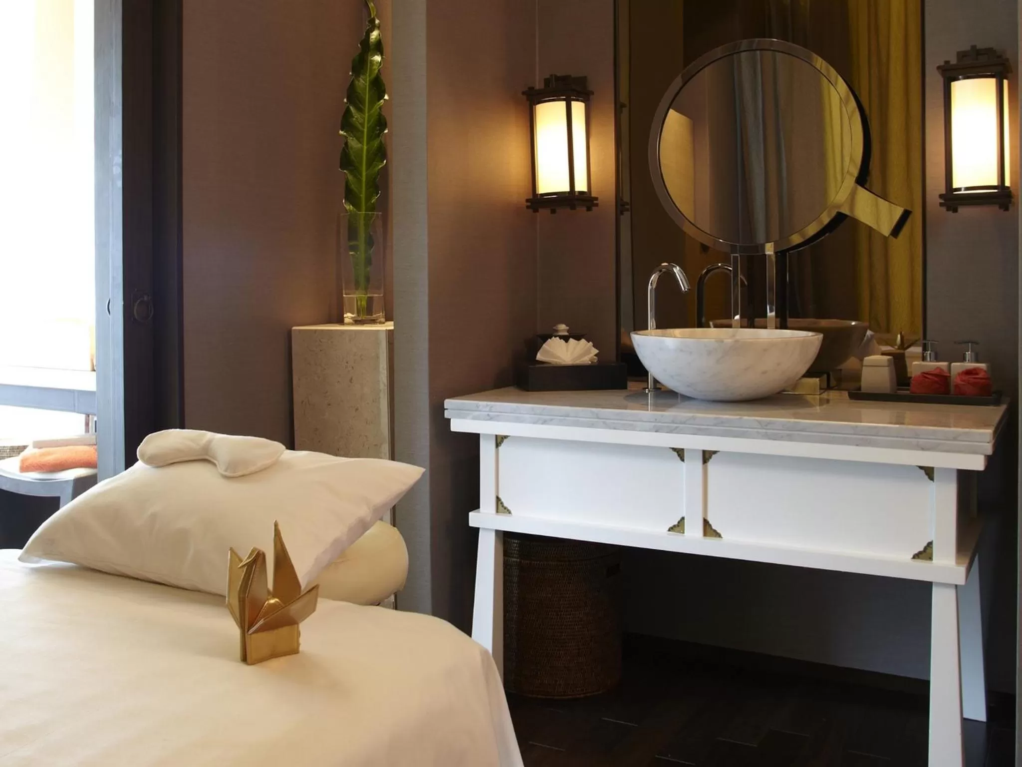 Spa and wellness centre/facilities, Bed in The Okura Prestige Bangkok