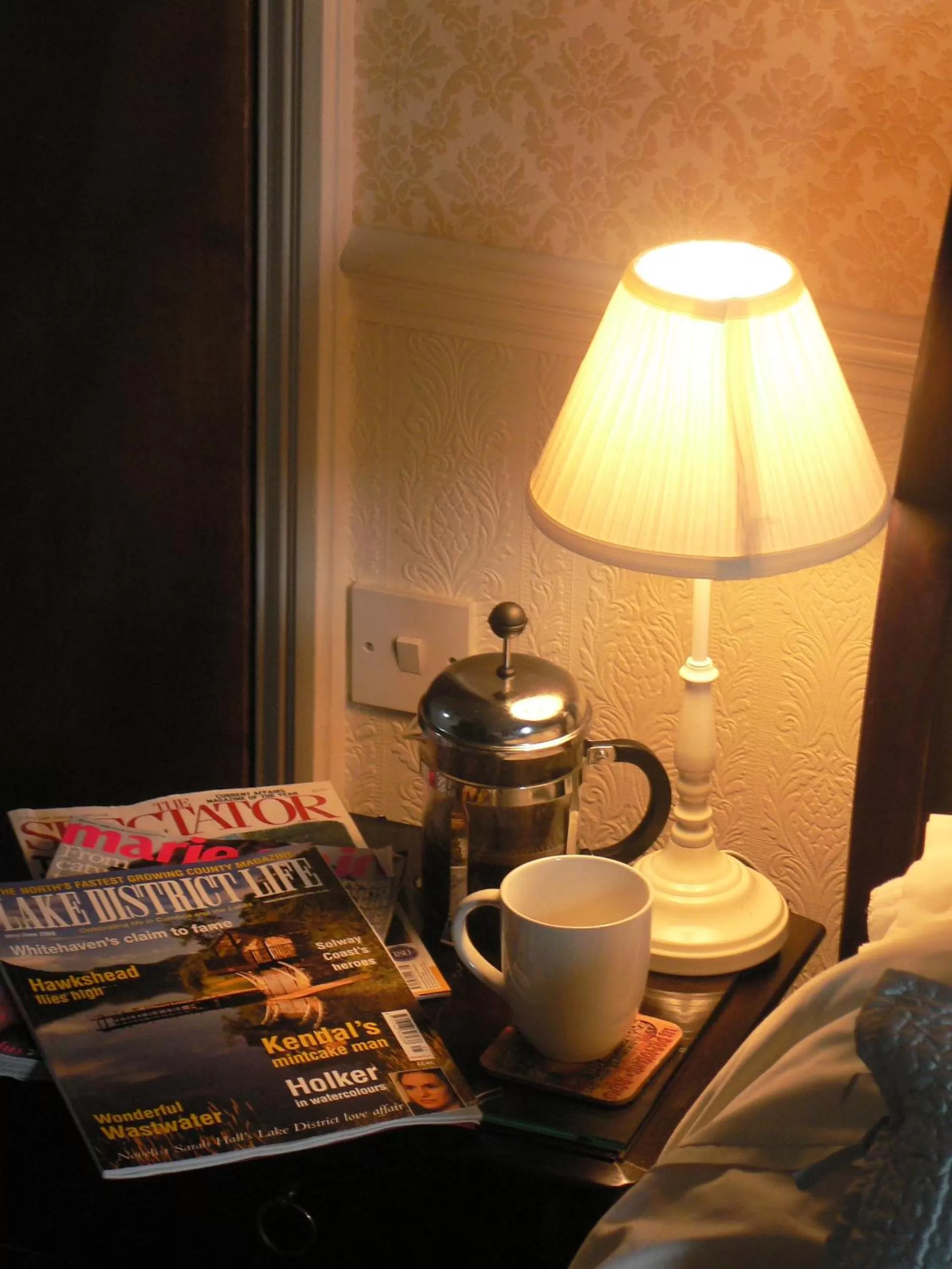 Coffee/tea facilities, Bed in 1 Park Road