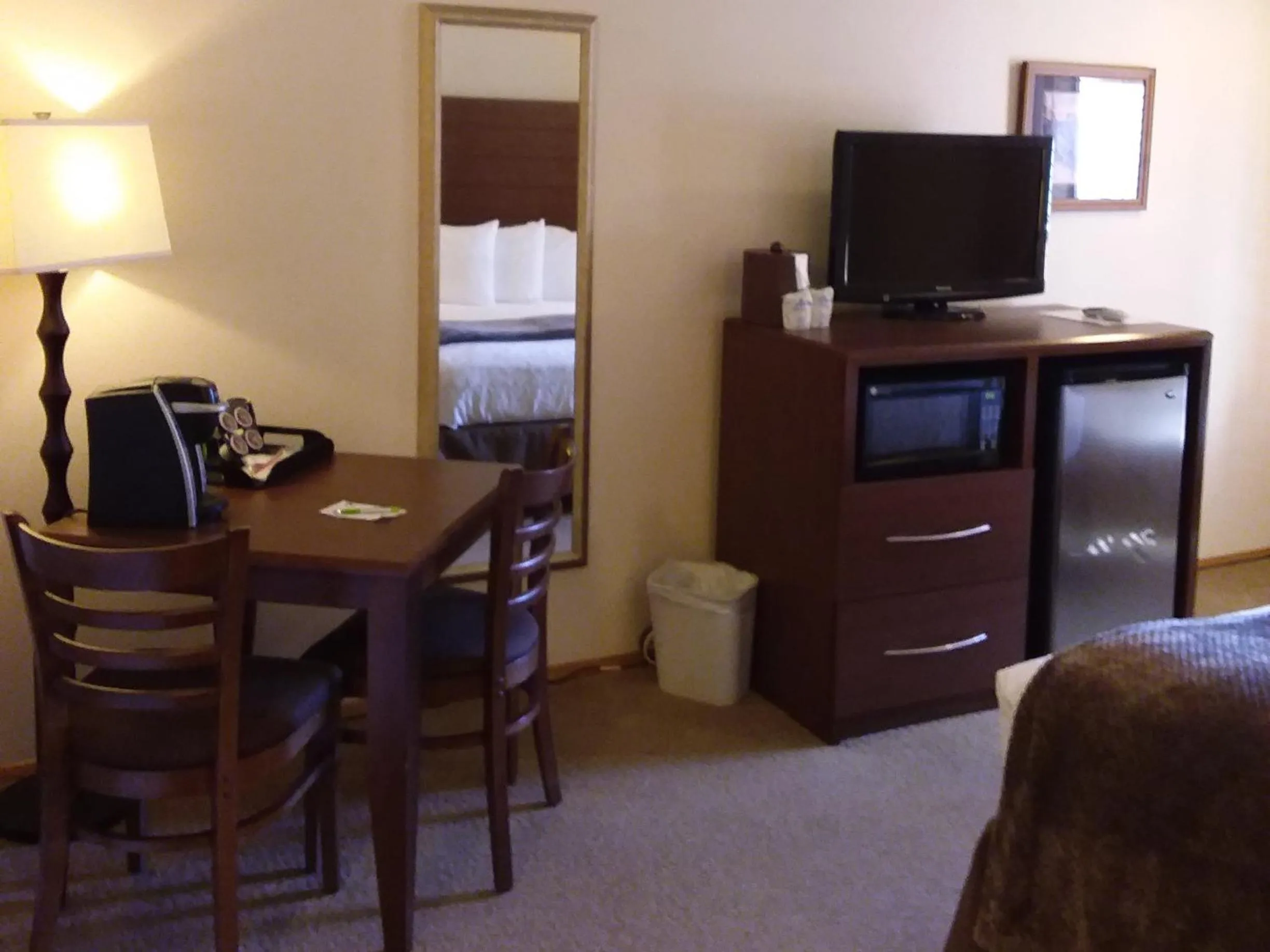 Bedroom in Nisqually Lodge