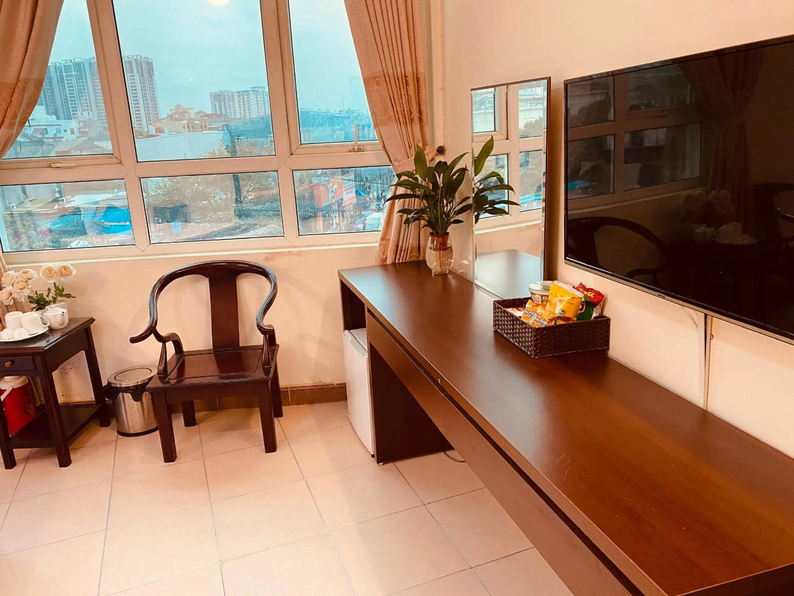 Seating area in Thang Long Hotel