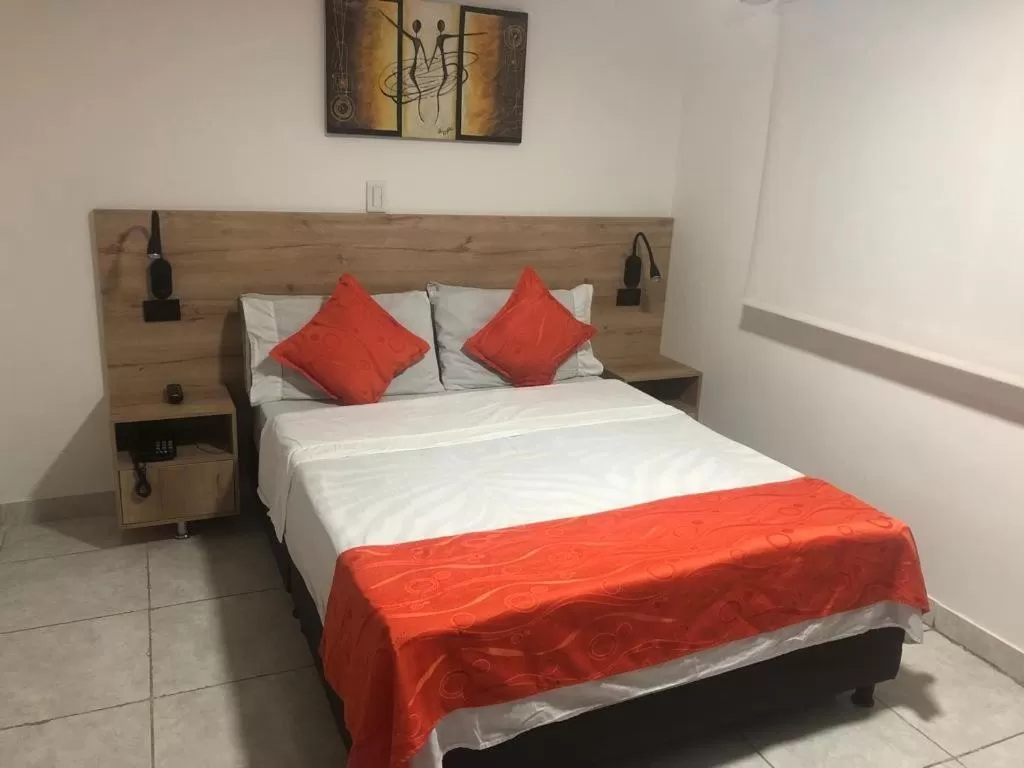 Bed in Hotel Fénix Real Bogotá