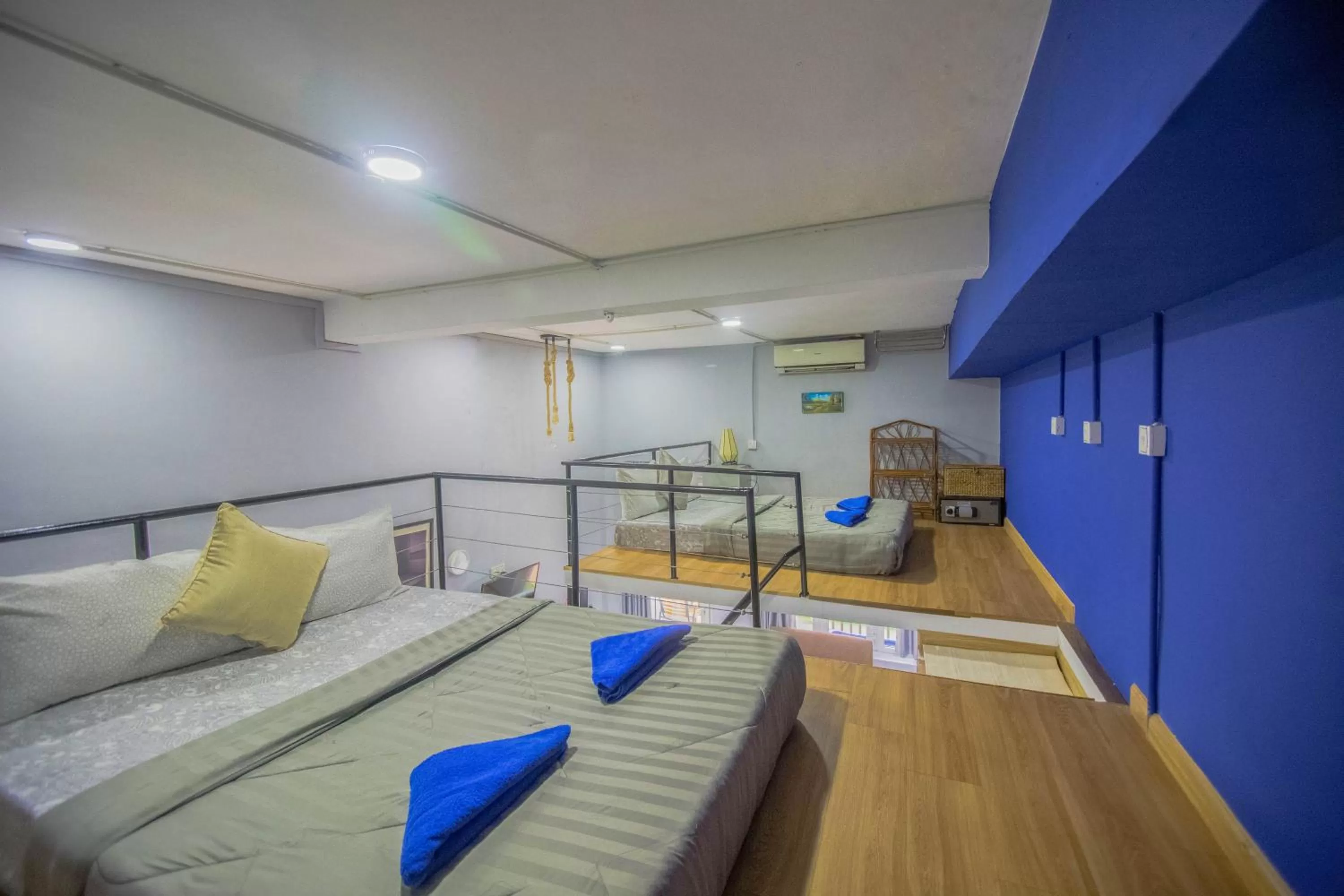 Family Duplex Balcony Room with Window in The Artist Residence