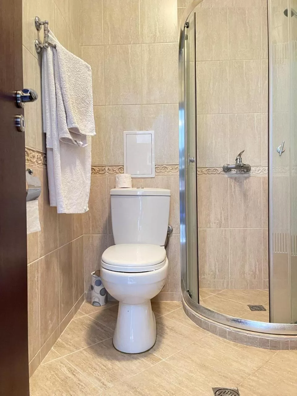 Shower in Ravda Family Resort. Park&Sea