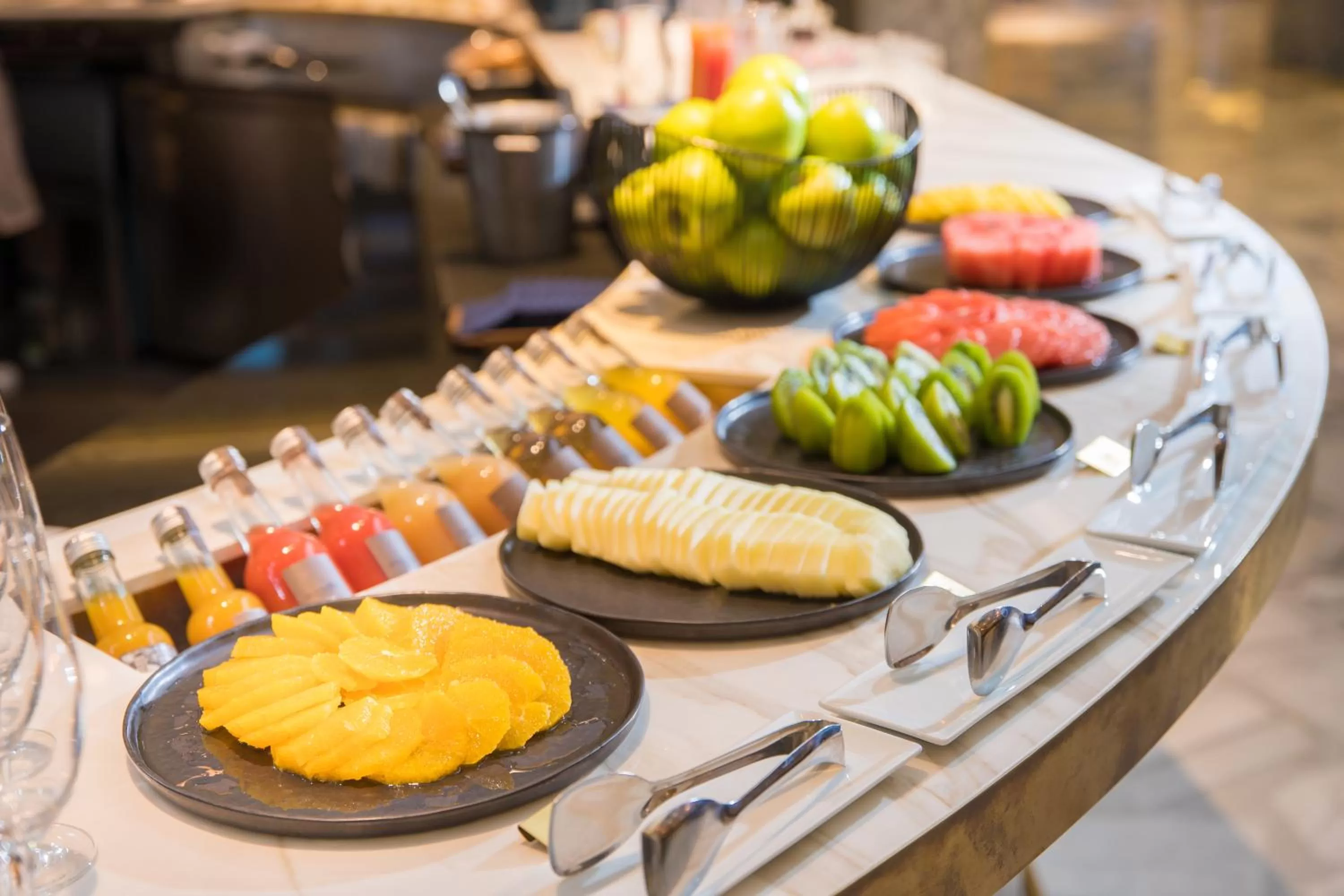 Breakfast in Grand Hyatt Barcelona