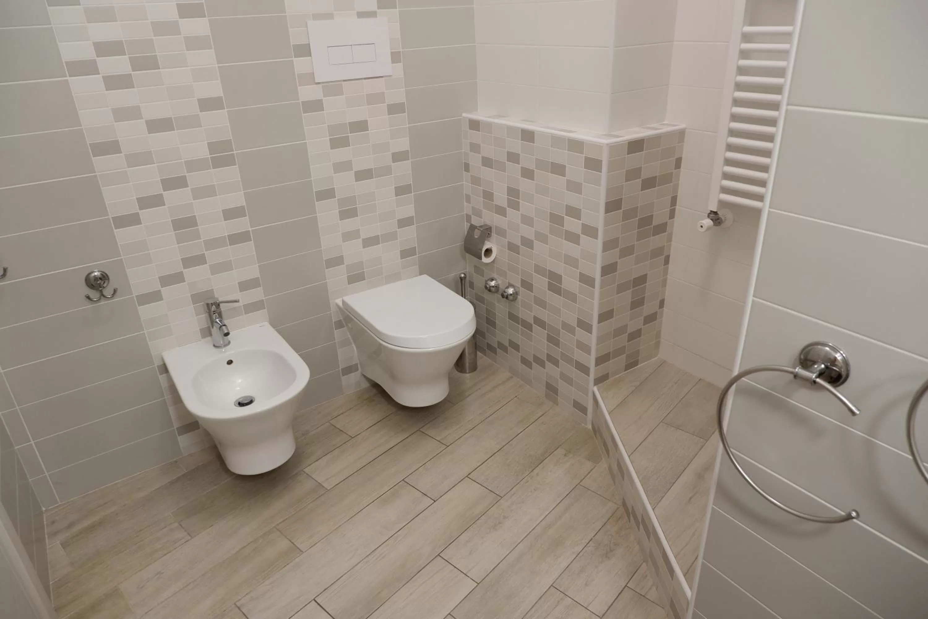 Bathroom in B&B Il Giardino In Città - Parcheggio Privato Gratuito