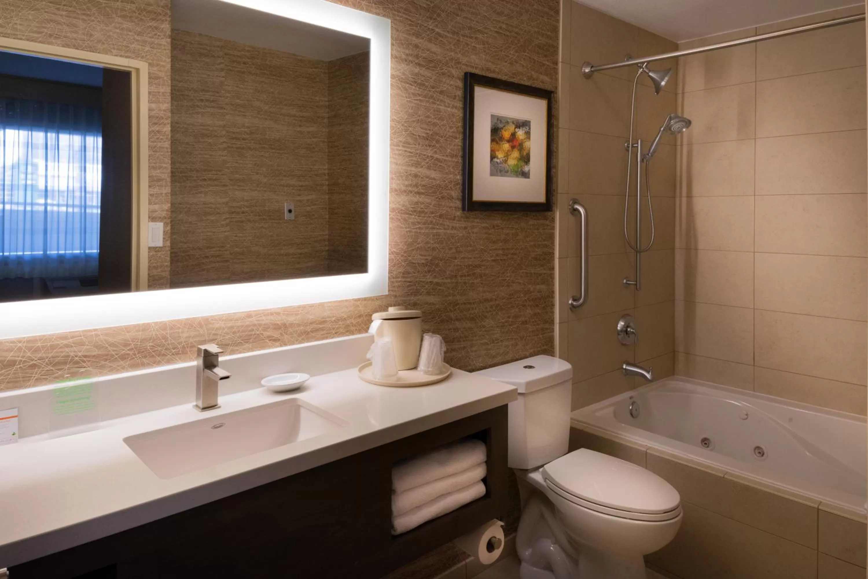 Shower in Holiday Inn Express & Suites Pasadena - Los Angeles by IHG