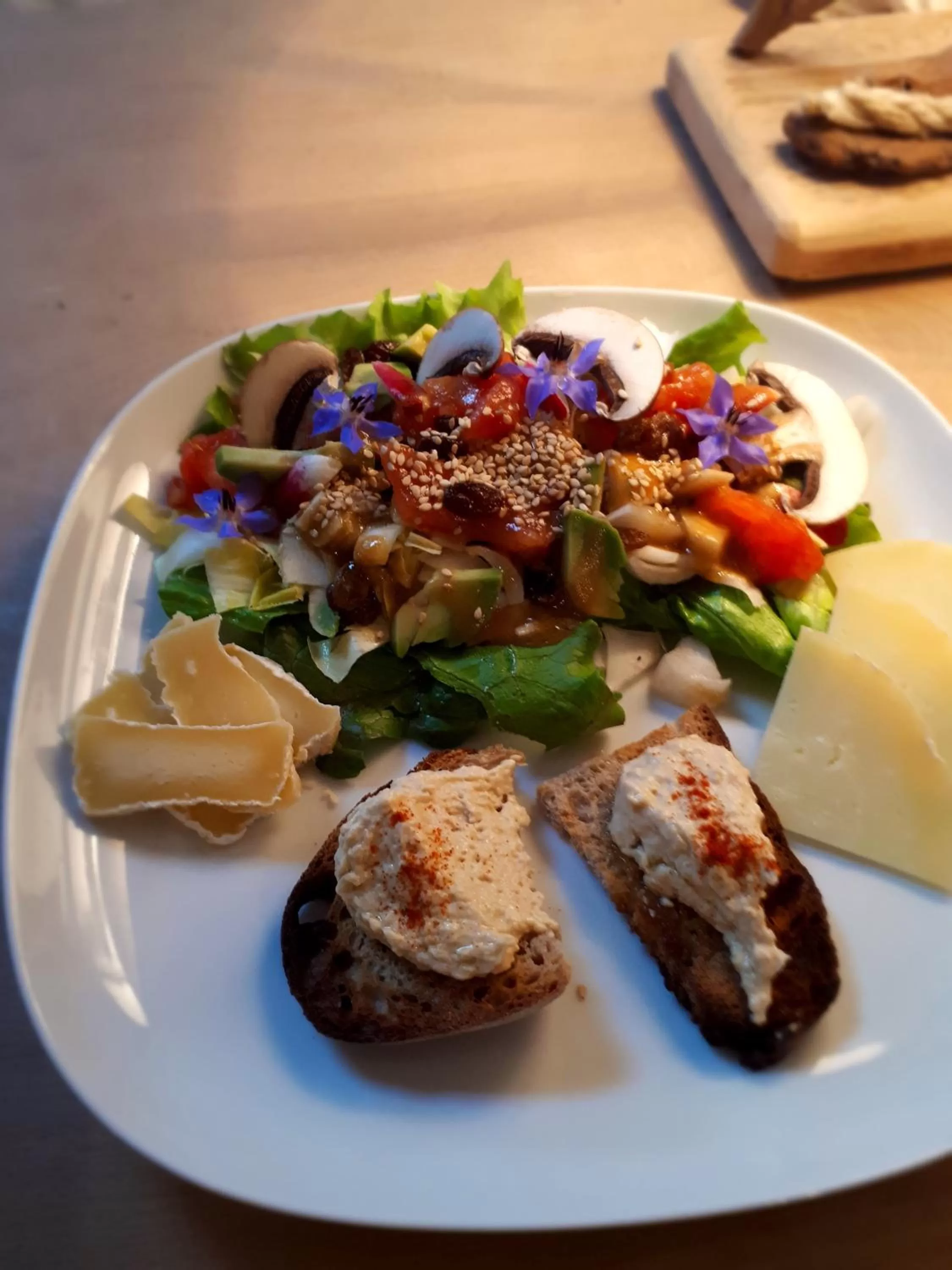 Food close-up in Sûn Chambres d'hôtes