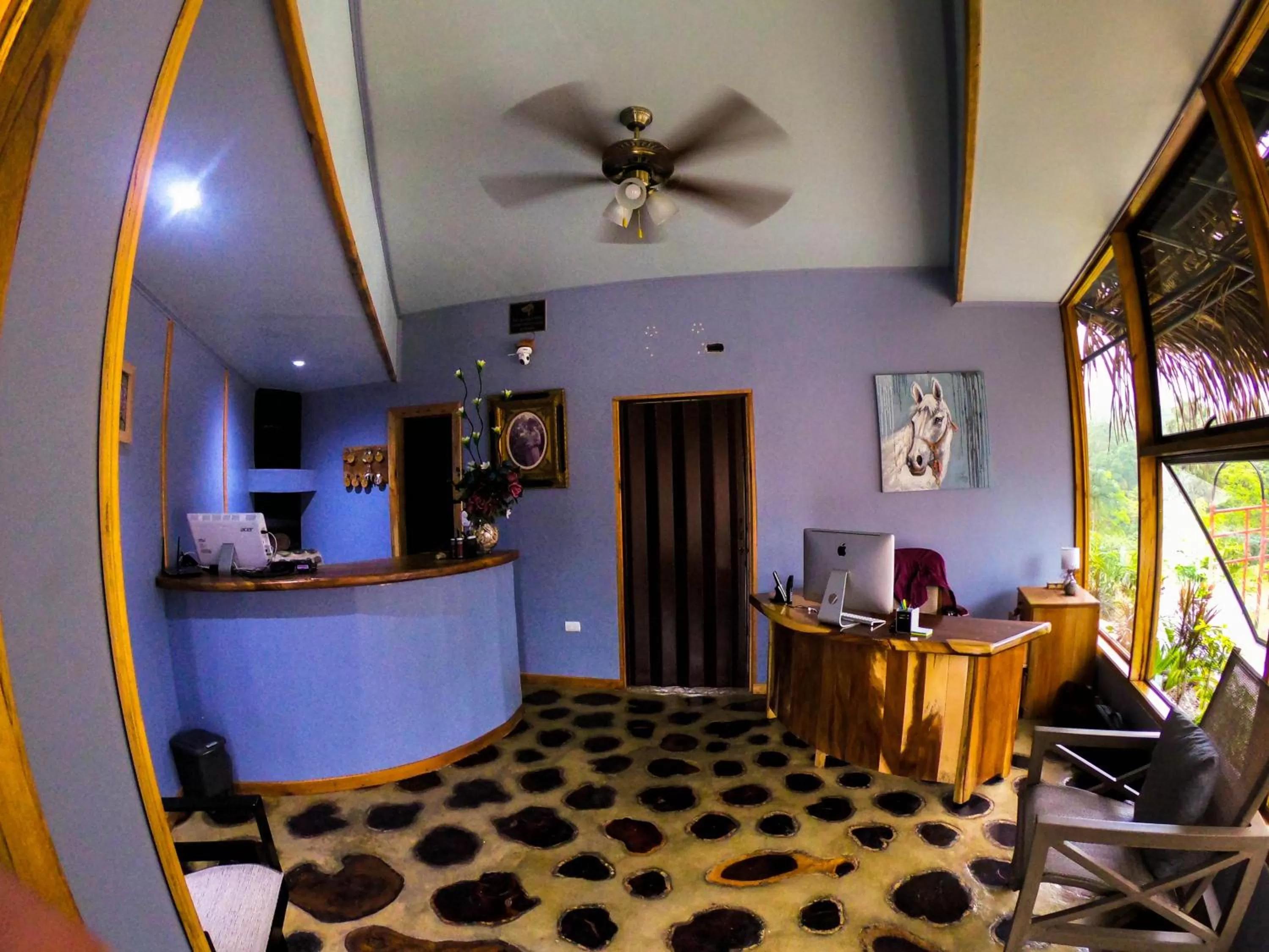 Living room, Lobby/Reception in Hotel Hacienda Don Paolo