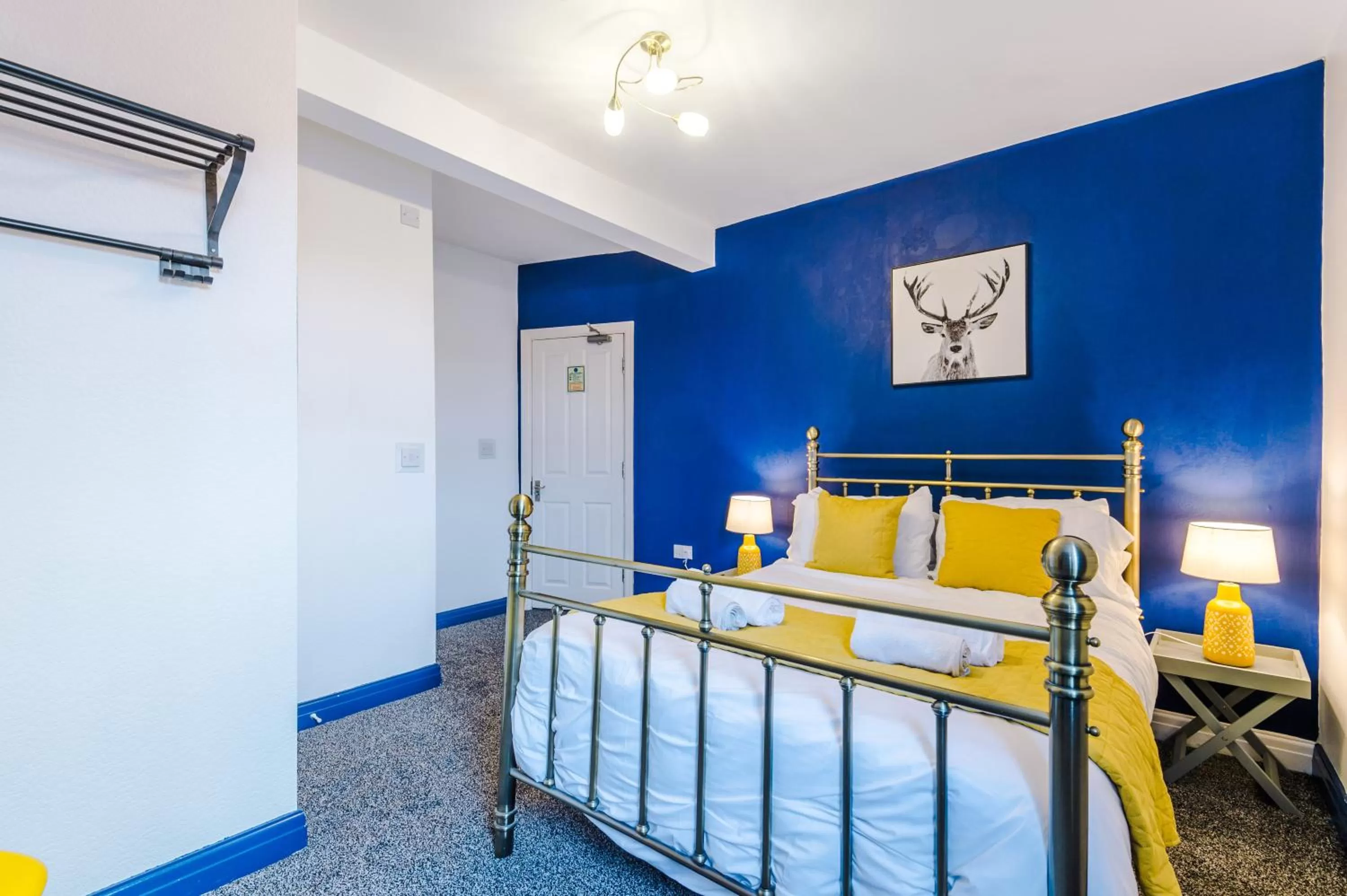 Bed in Pebbles Guest House