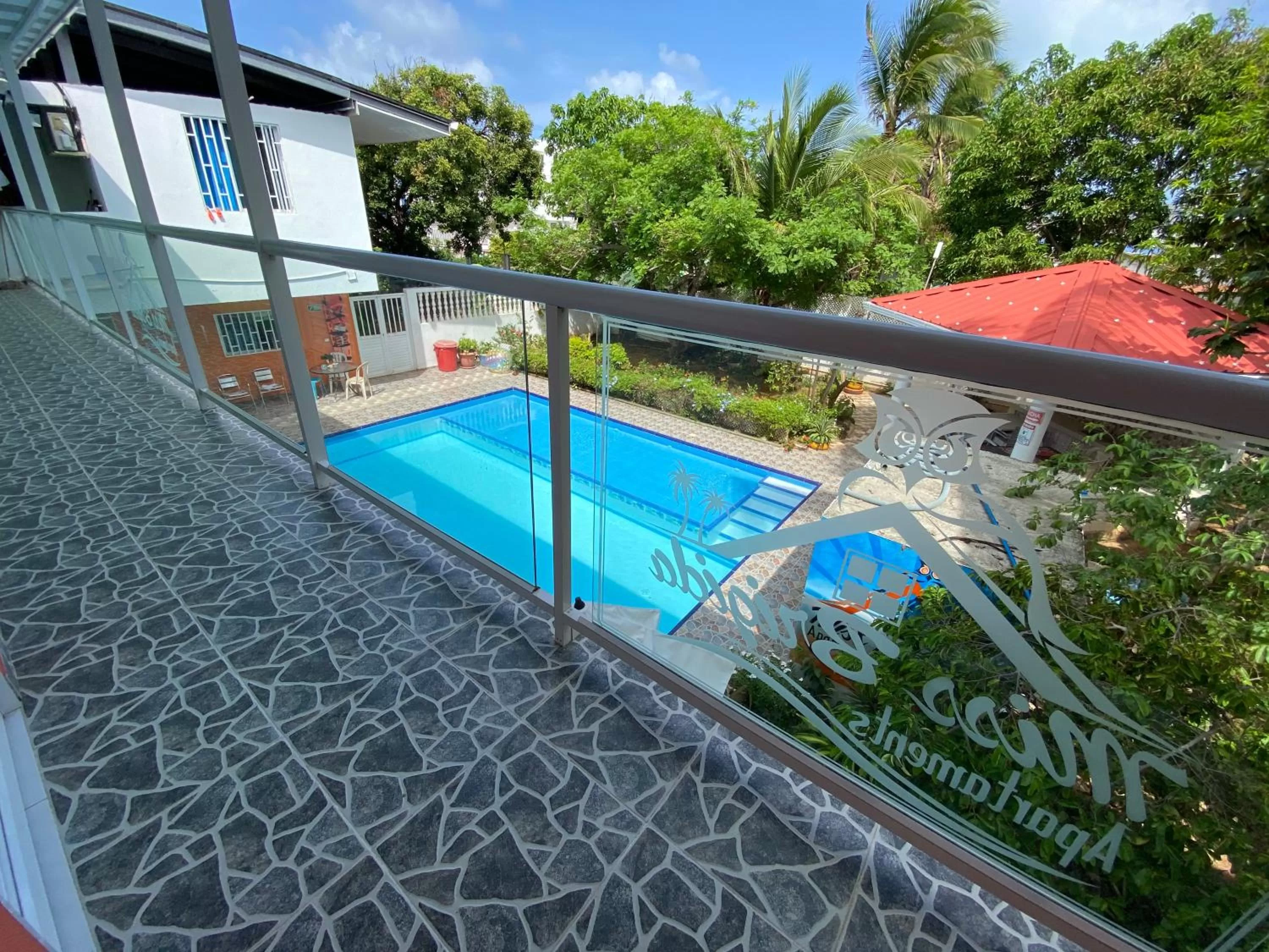 Pool view, Swimming Pool in Apartamento Miss Brigida