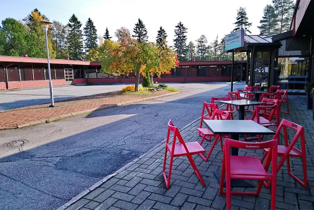 Facade/entrance in Finlandia Hotel Isovalkeinen