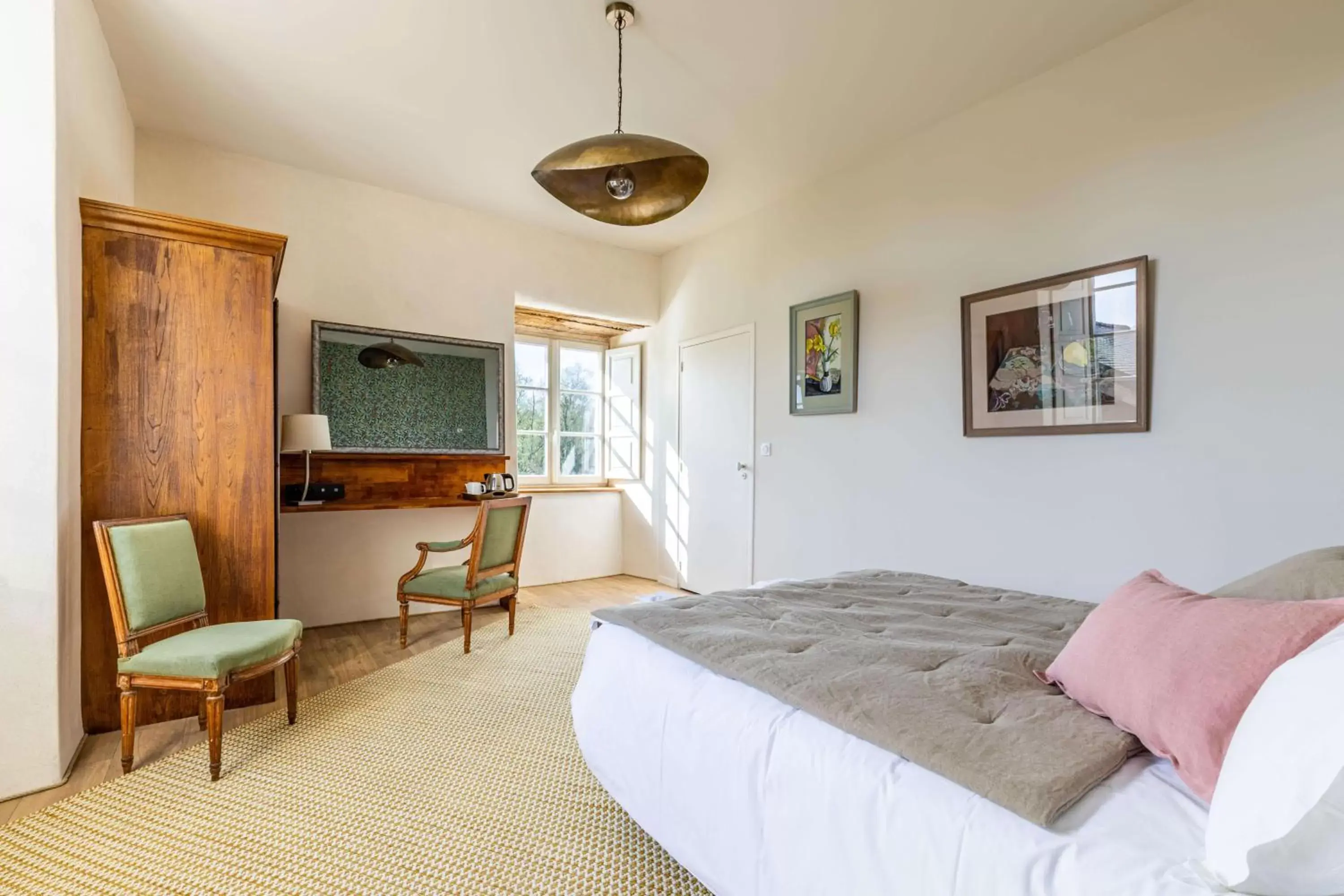 Double Room with Private Bathroom in Manoir du Guern Double Room with Private Bathroom in Manoir du Guern