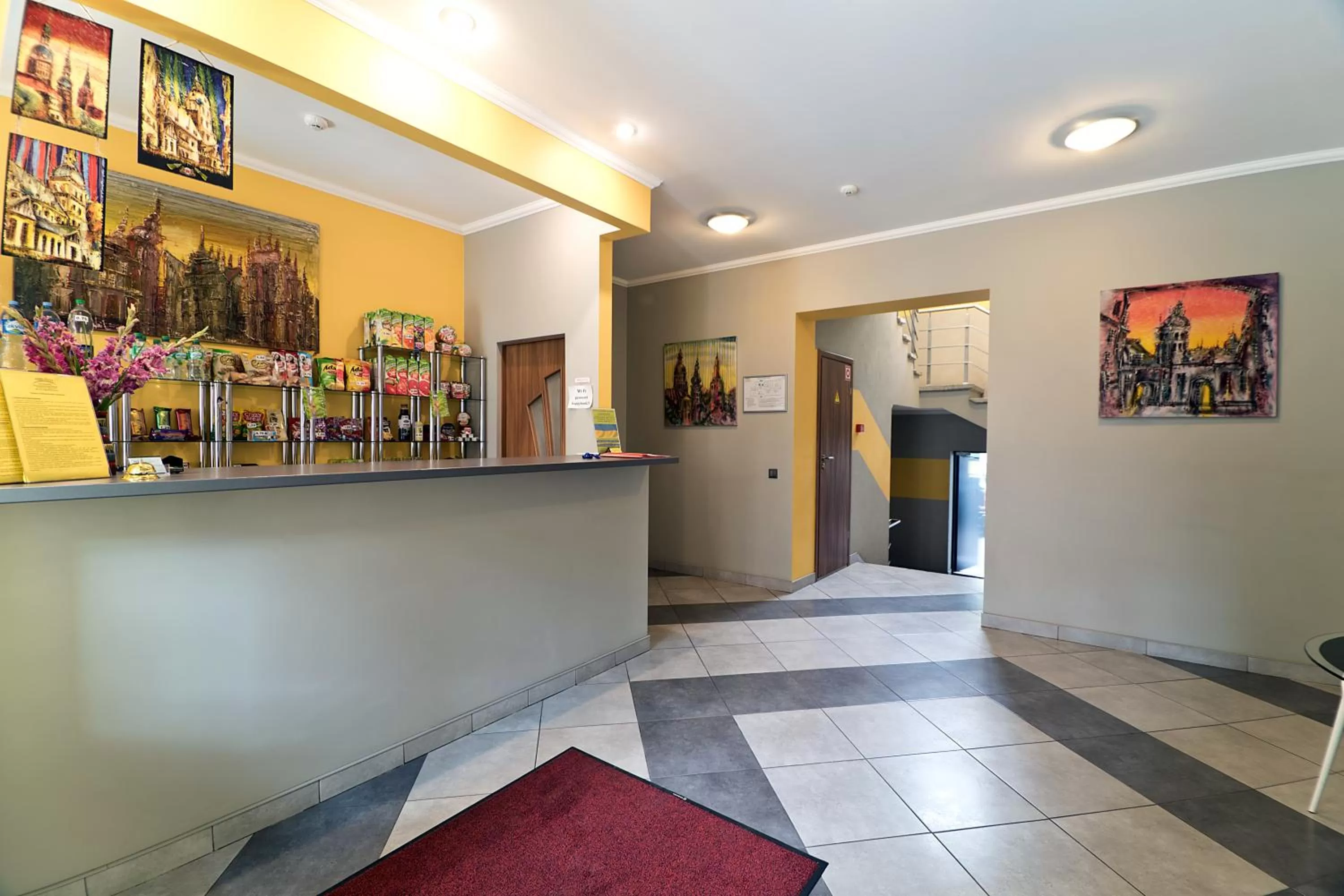 Lobby or reception in Happy Hotel