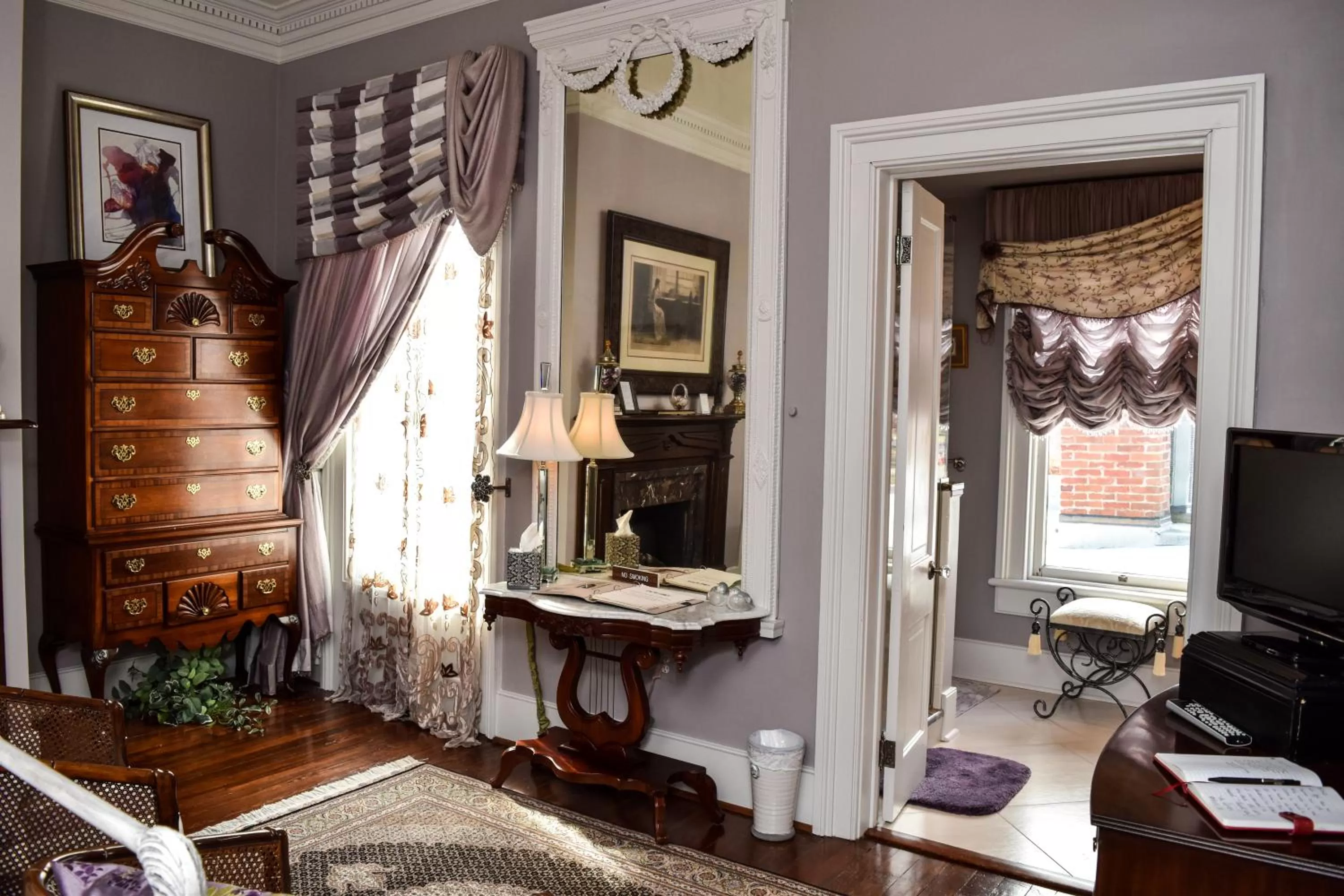 Bedroom in The Richard Johnston Inn & 1890 Caroline House