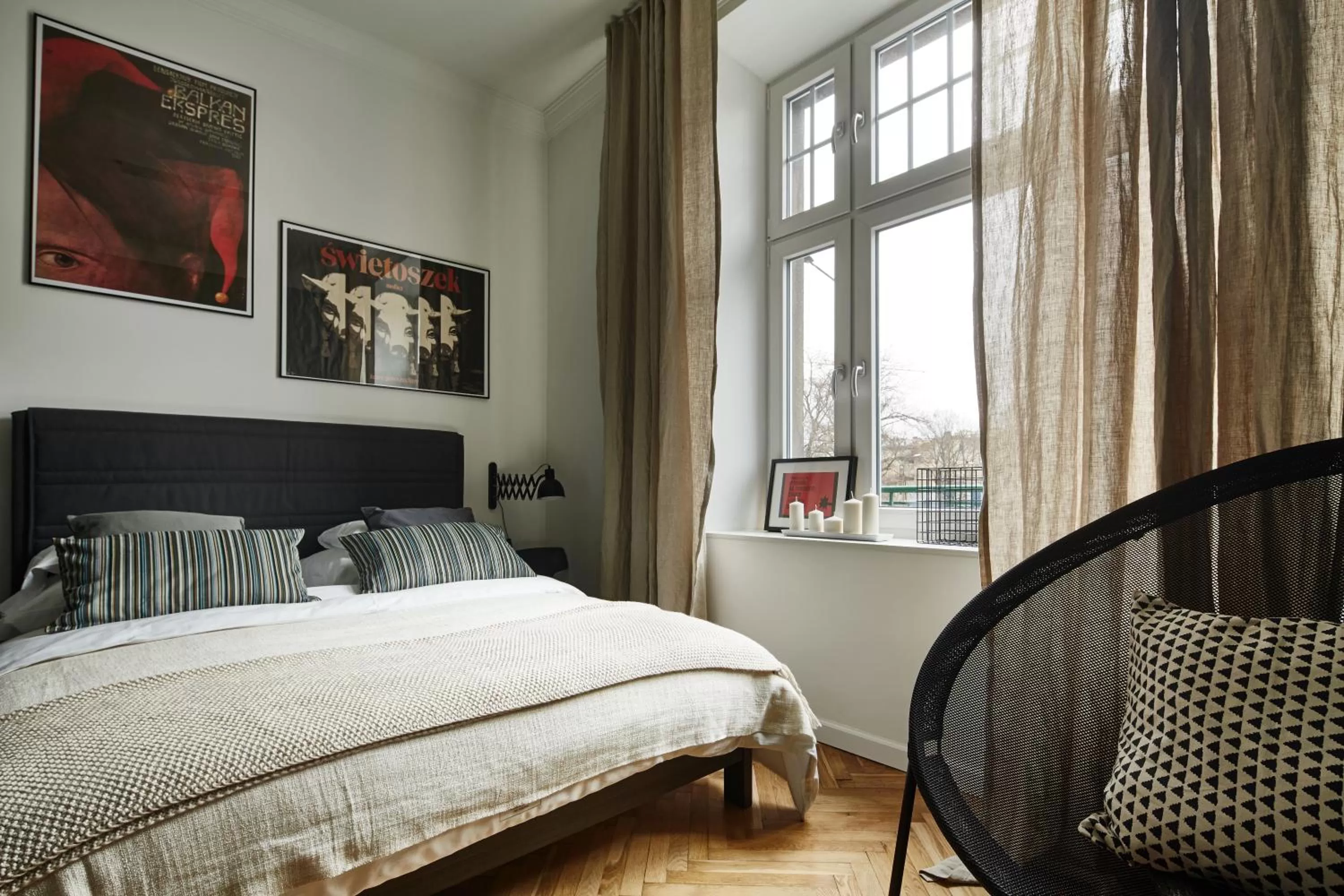 Photo of the whole room, Bed in FOUR STORIES APARTMENTS - Krasinskiego