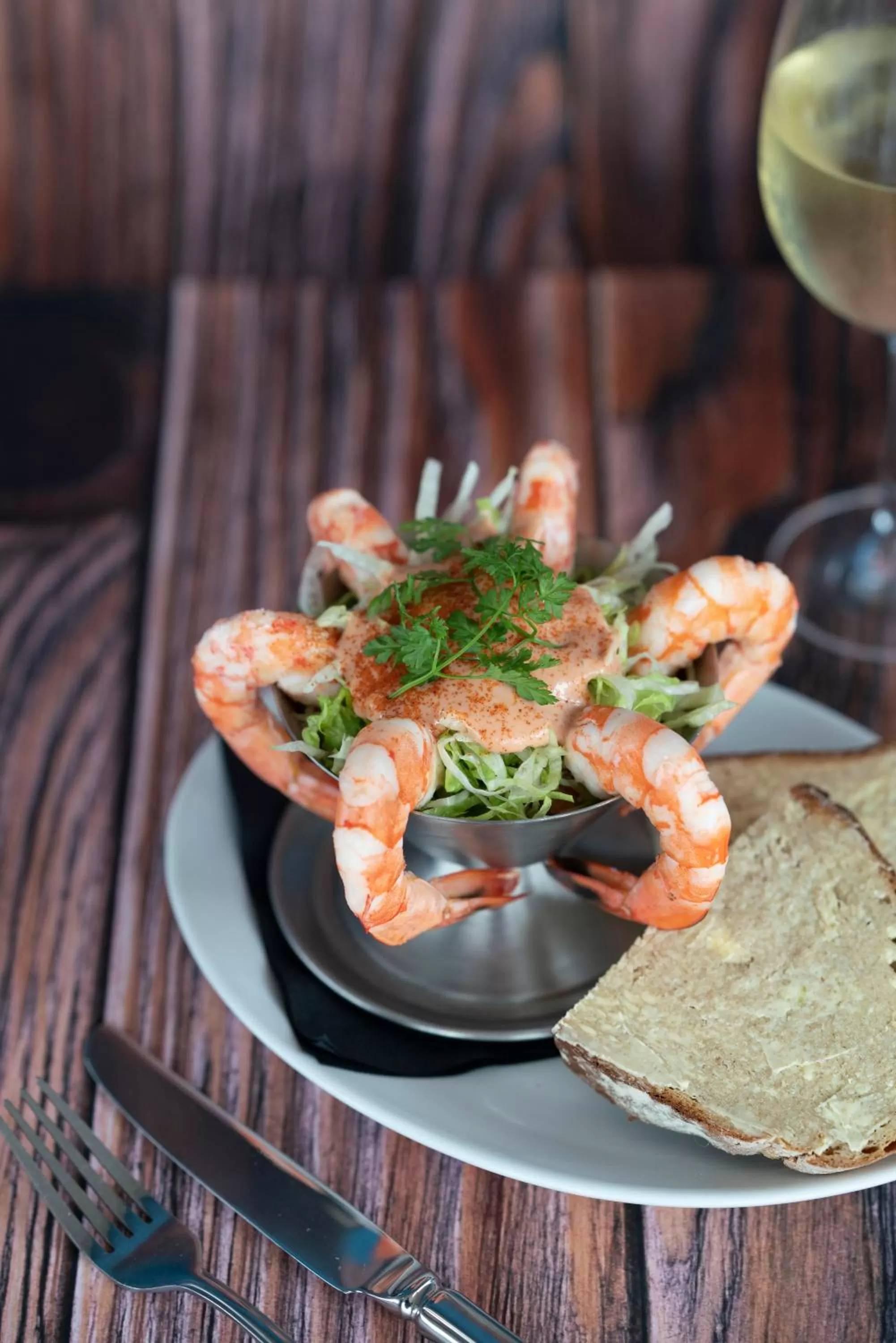 Food close-up in Avon Gorge by Hotel du Vin