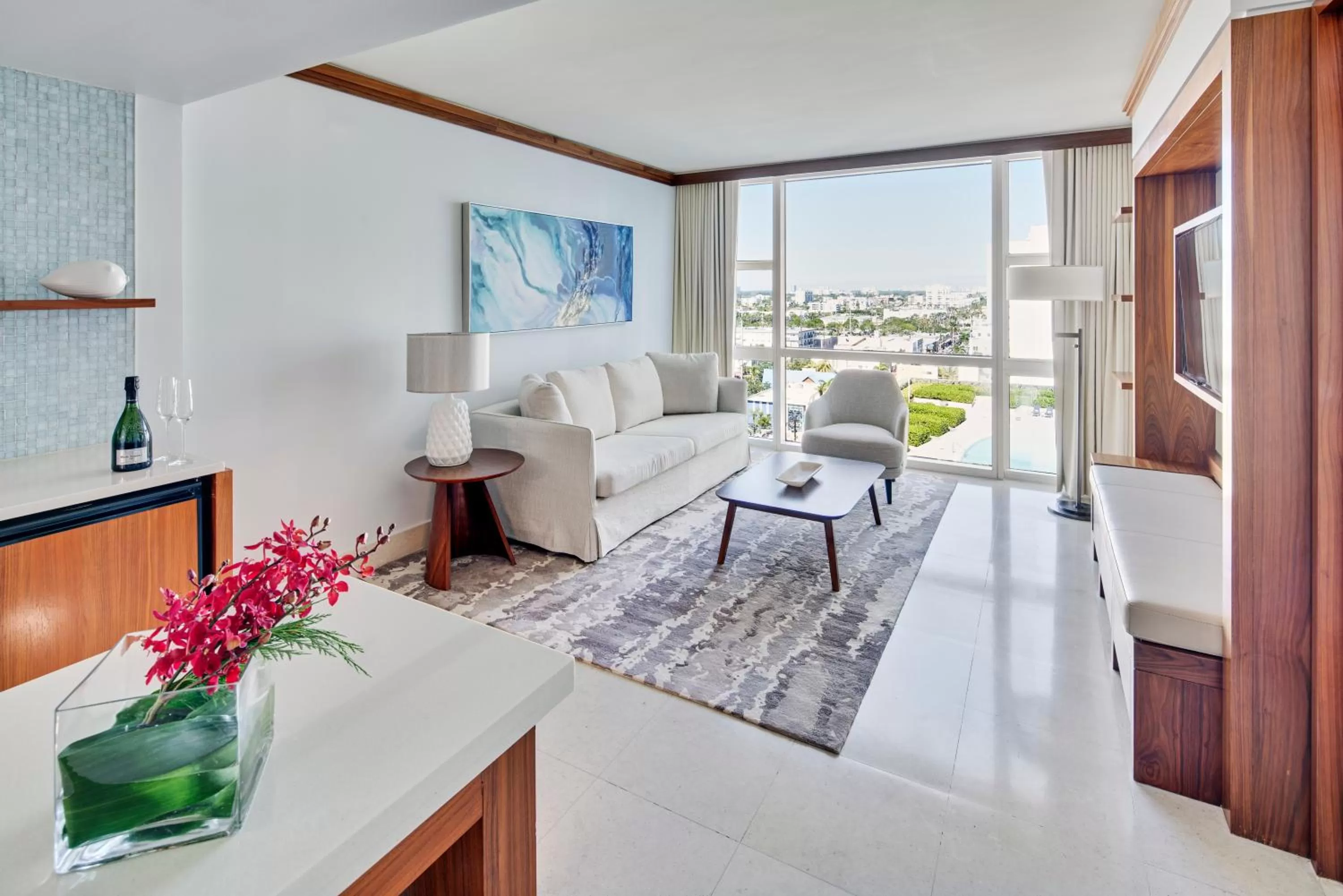 Living room in Carillon Miami Wellness Resort