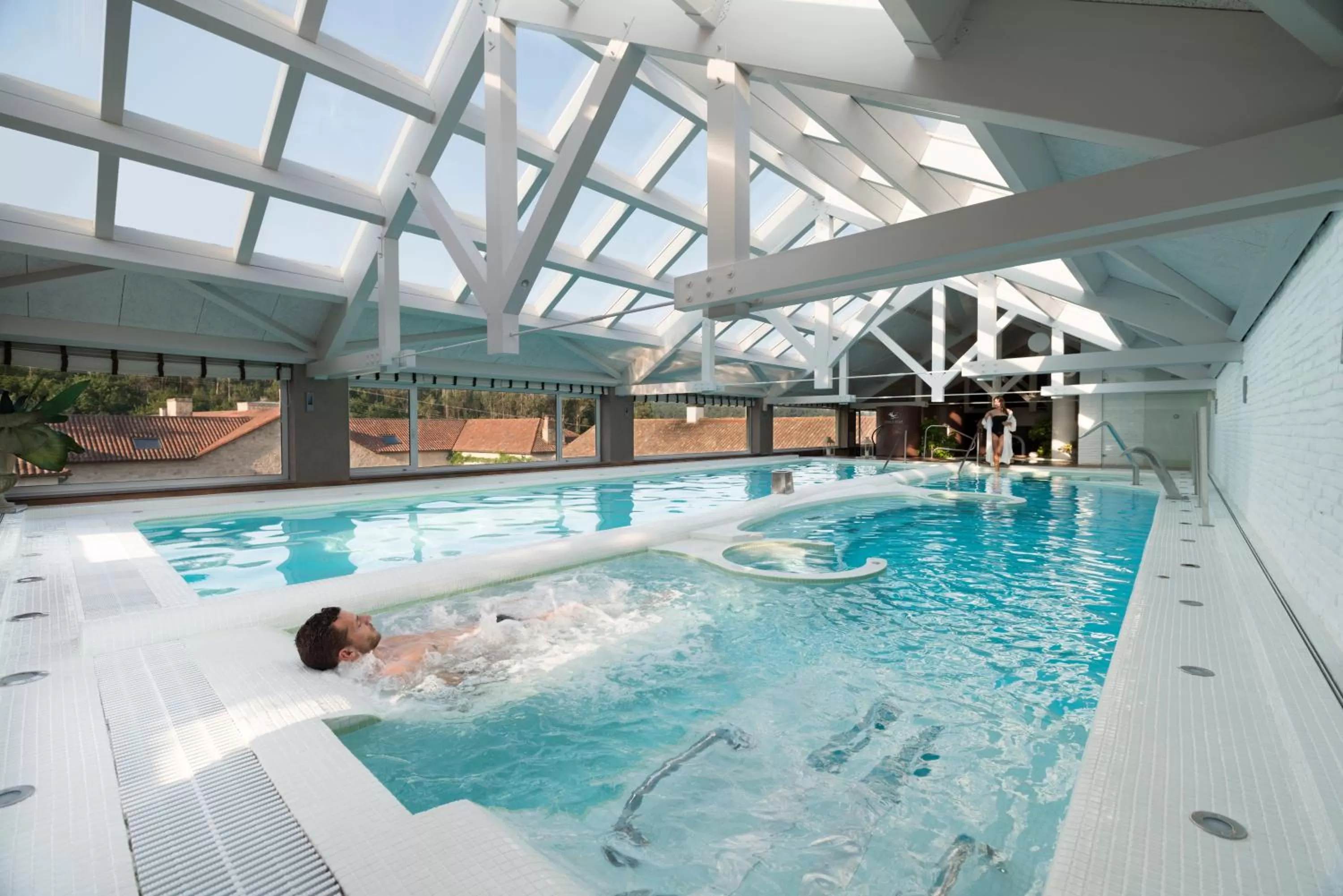 Swimming pool in A Quinta Da Auga Hotel Spa Relais & Chateaux