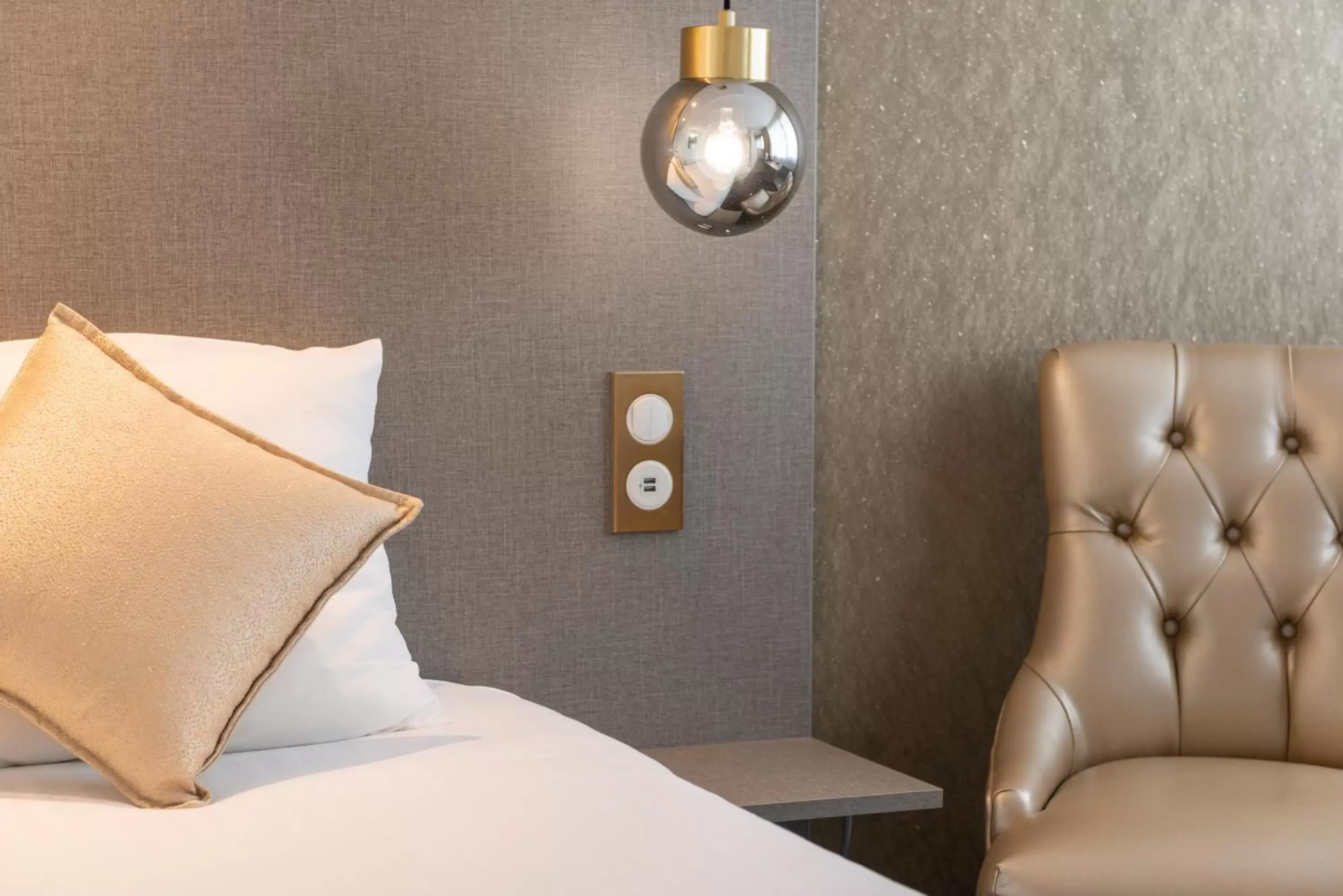 Room Elégance Twin in The Originals City, Hôtel Rennes Sud Room Elégance Twin in The Originals City, Hôtel Rennes Sud