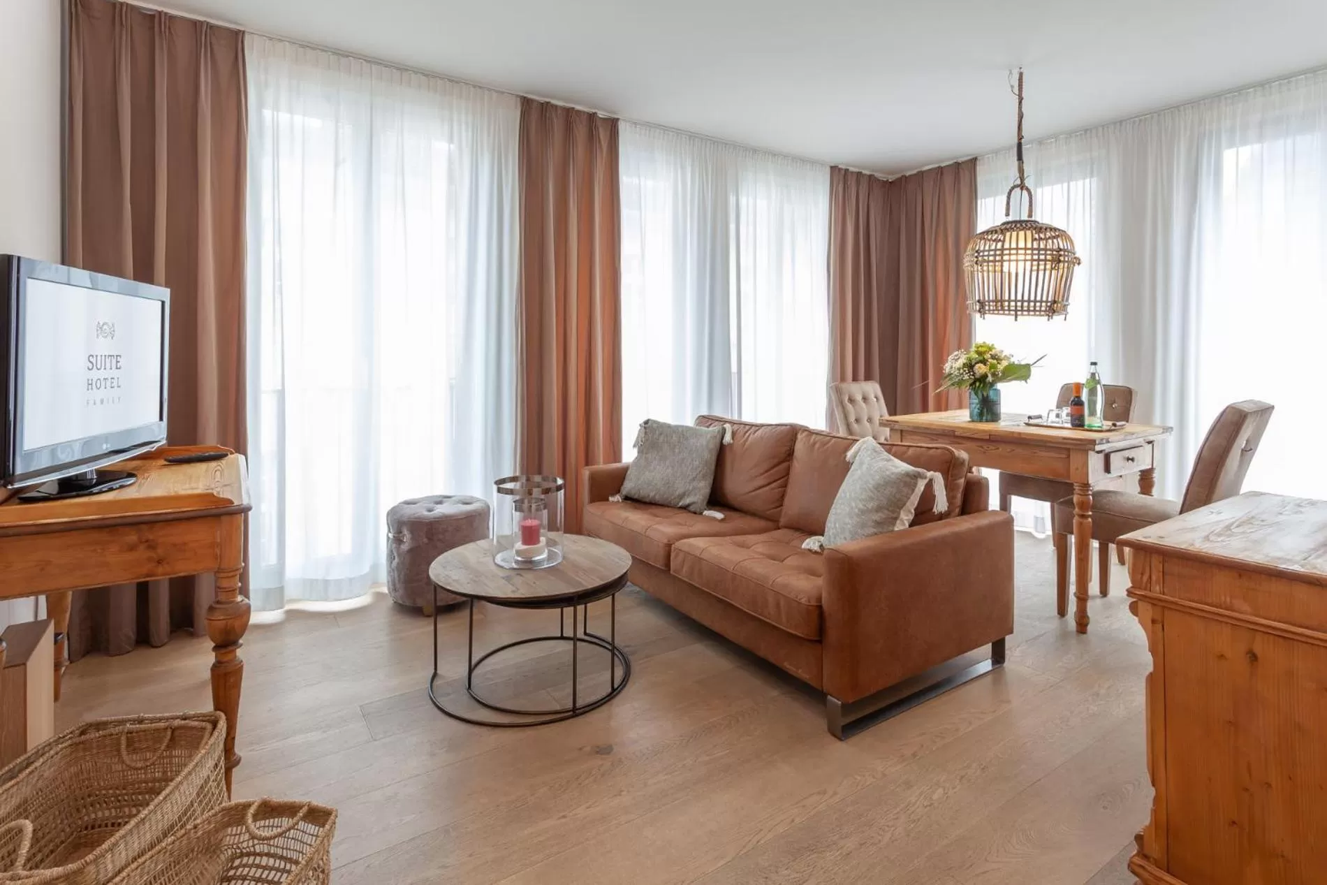 Living room in Suite Hotel Binz Familienhotel Rügen