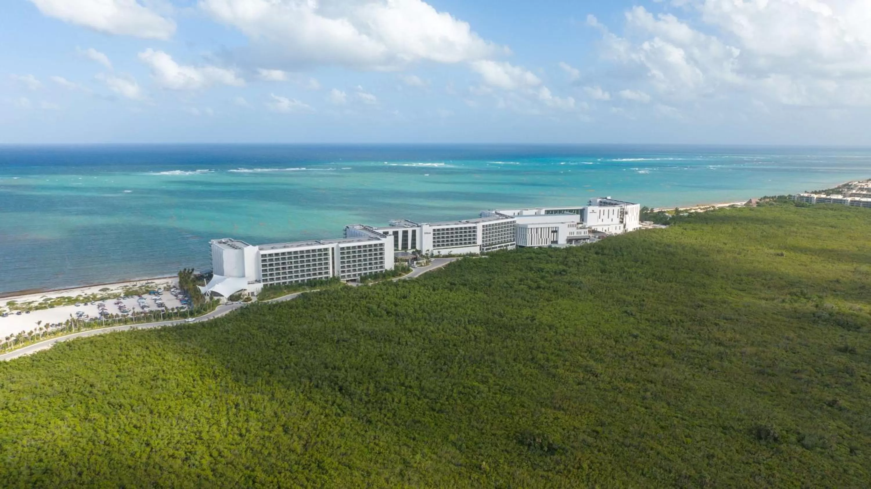 Property building in Hilton Cancun, an All-Inclusive Resort