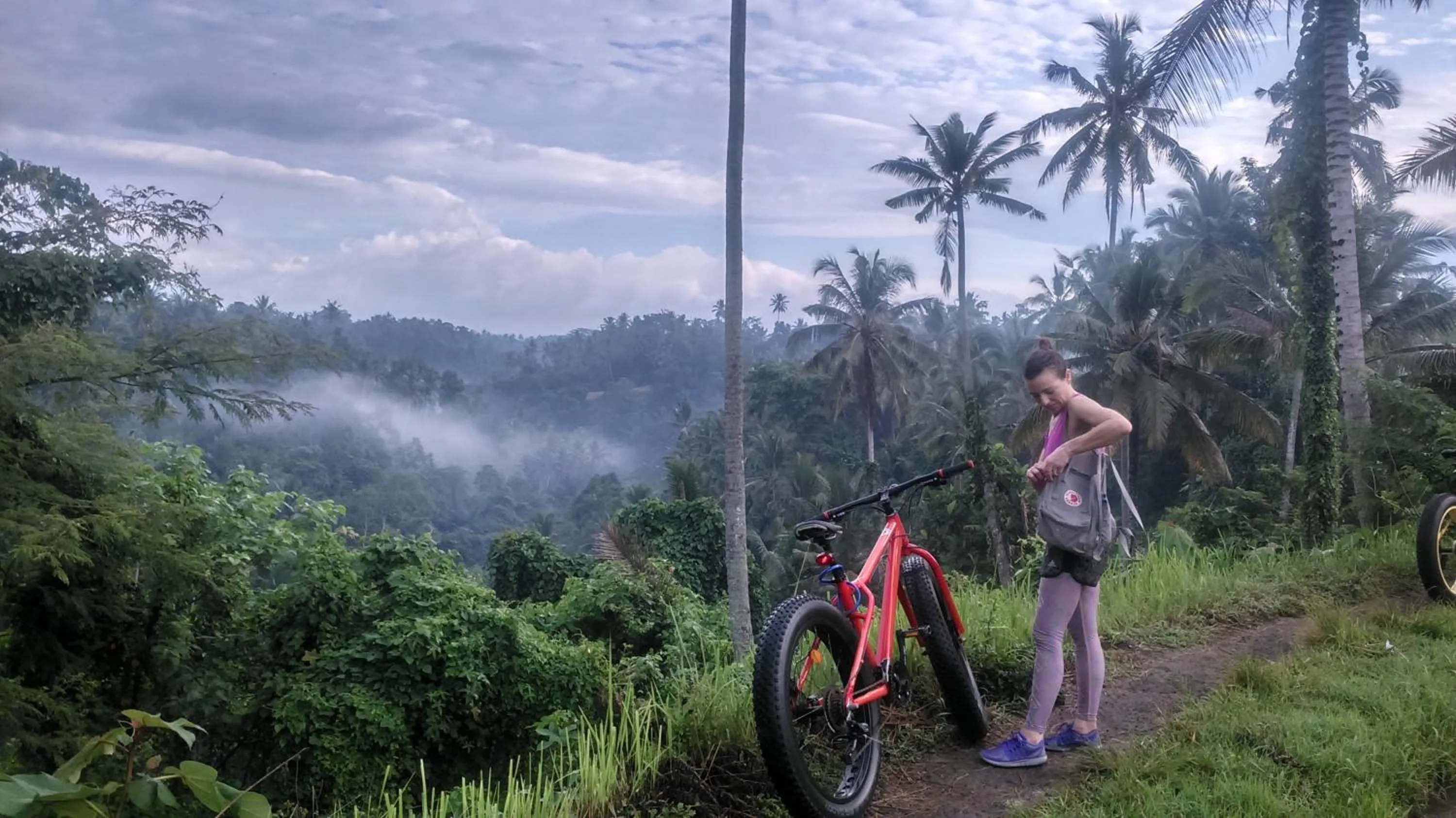 Cycling in Griya Sriwedari