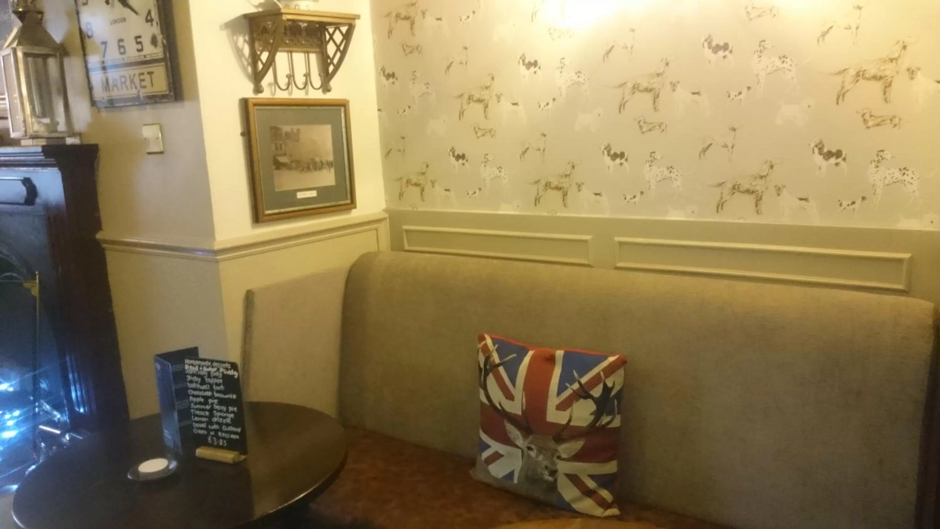 Food close-up in George and Dragon Ashbourne