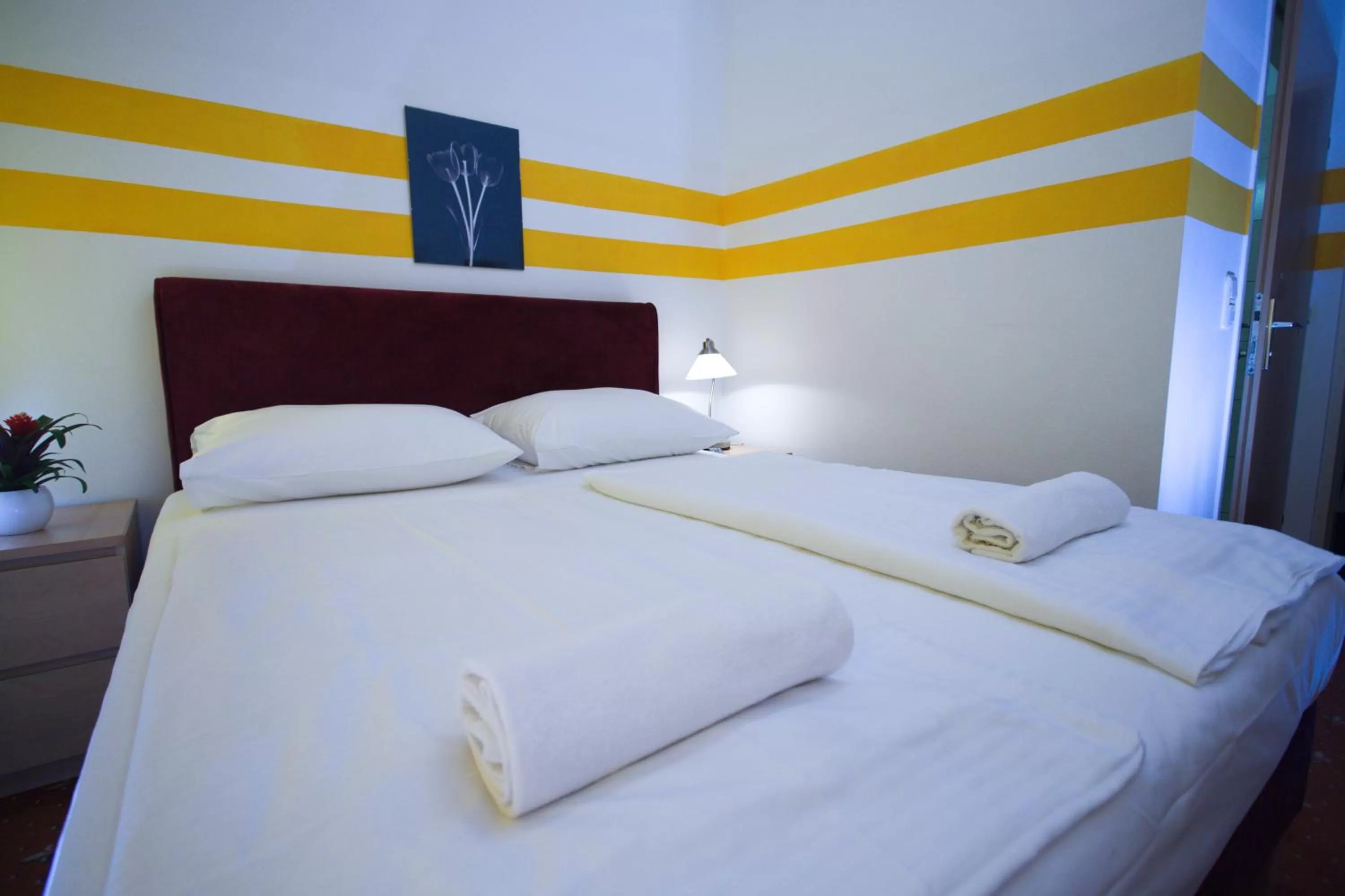 Bed in Hotel City Residence