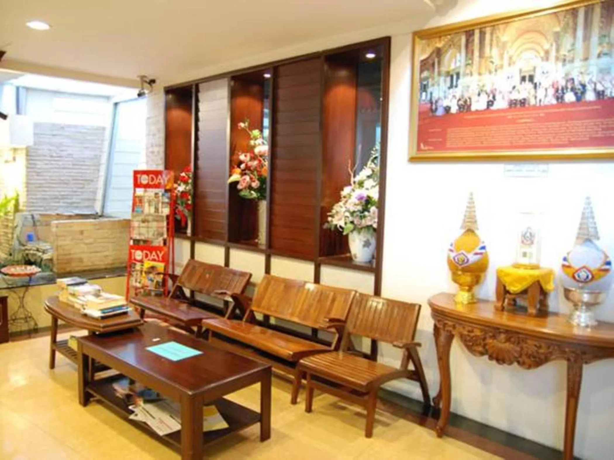 Lobby or reception in Rambuttri House