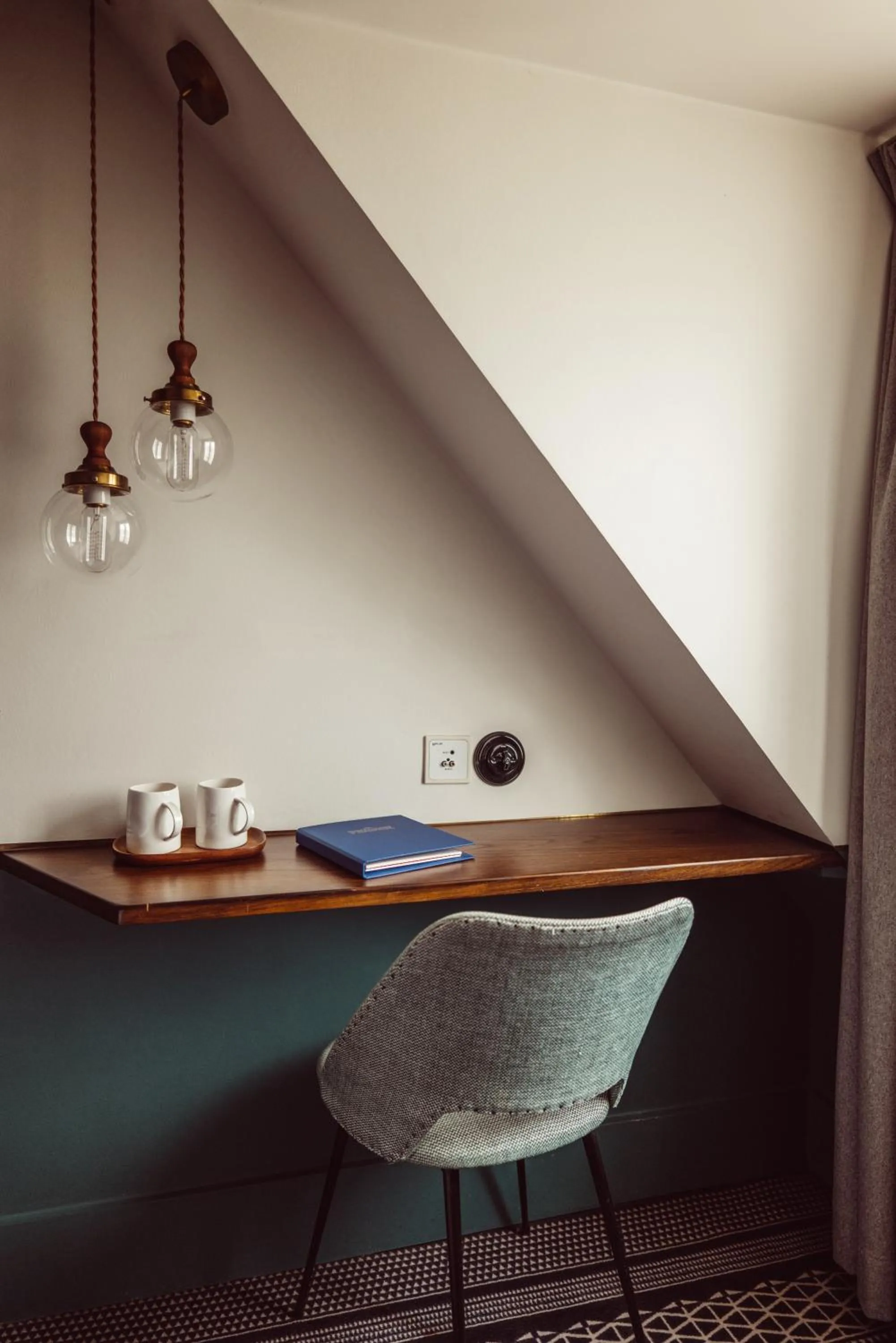 Seating area in Hotel Panache